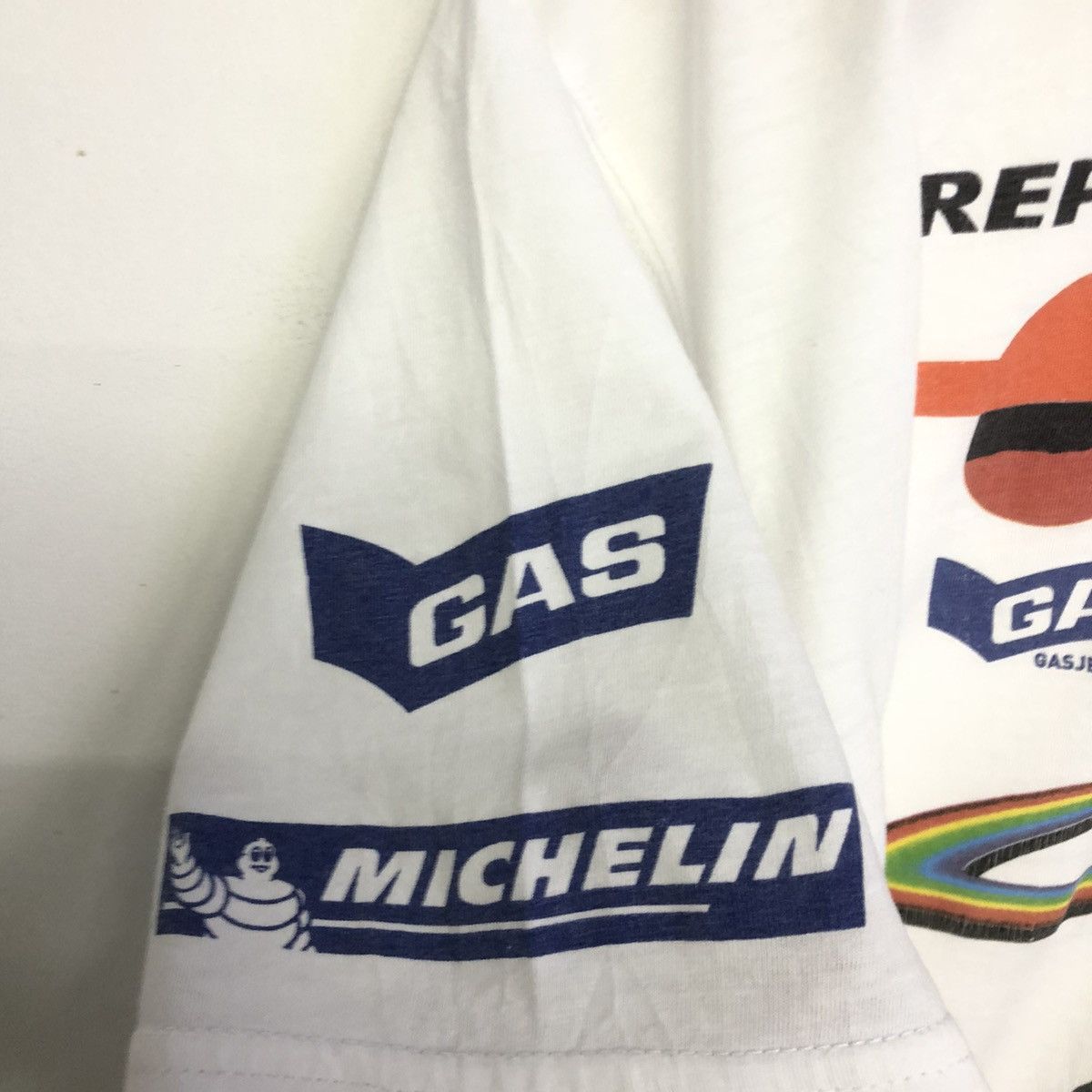Fox Racing × GAS Vintage VALENTINO ROSSI 2002 MOTOGP World Champion Tshirt Size US L / EU 52-54 / 3 - 9 Thumbnail