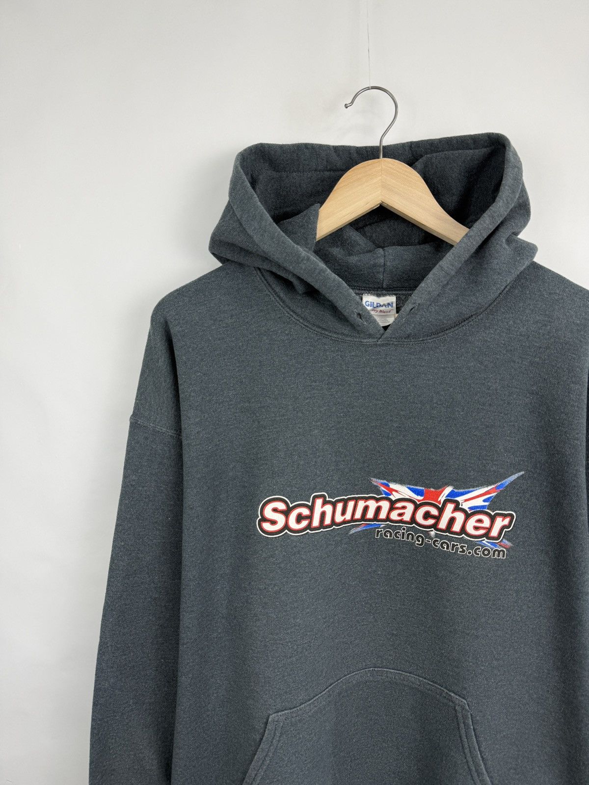 Ferrari 🇬🇧 Vintage 2000s Michael Schumacher F1 Racing Car Hoodie RC Size US L / EU 52-54 / 3 - 4 Thumbnail