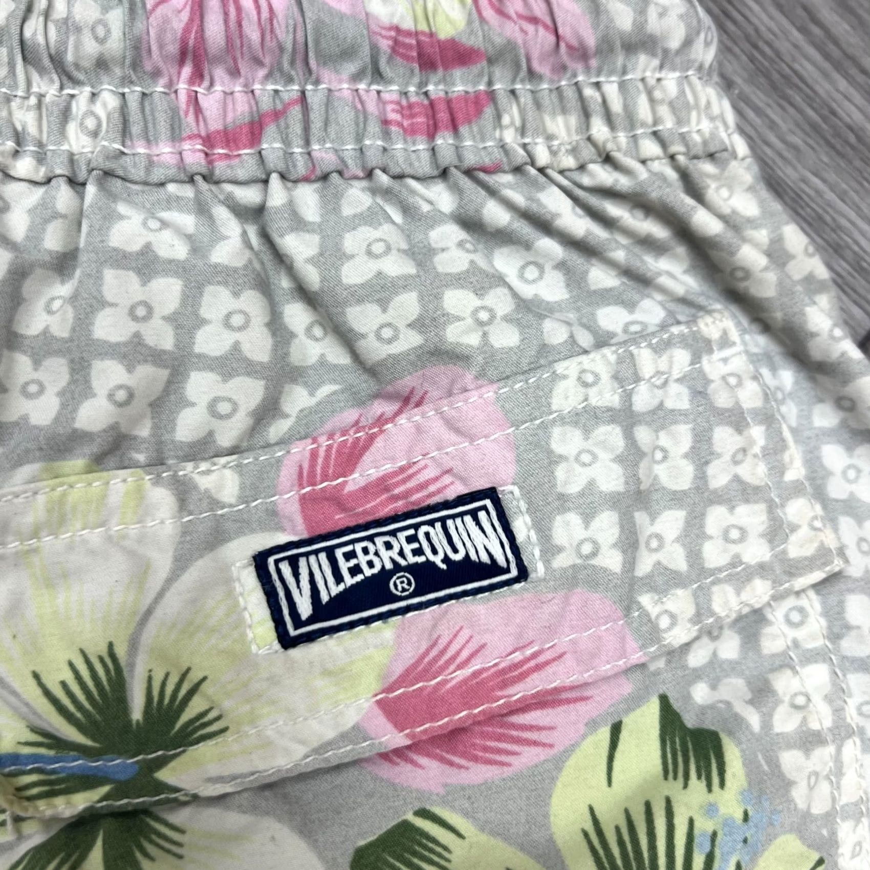 Vilebrequin Vilebrequin Floral Swim Trunks Short Multicoloured Men's L Shorts Multicolor Tropical Floral Swim Bottom Style Trunks Mens Size US 33 - 7 Thumbnail