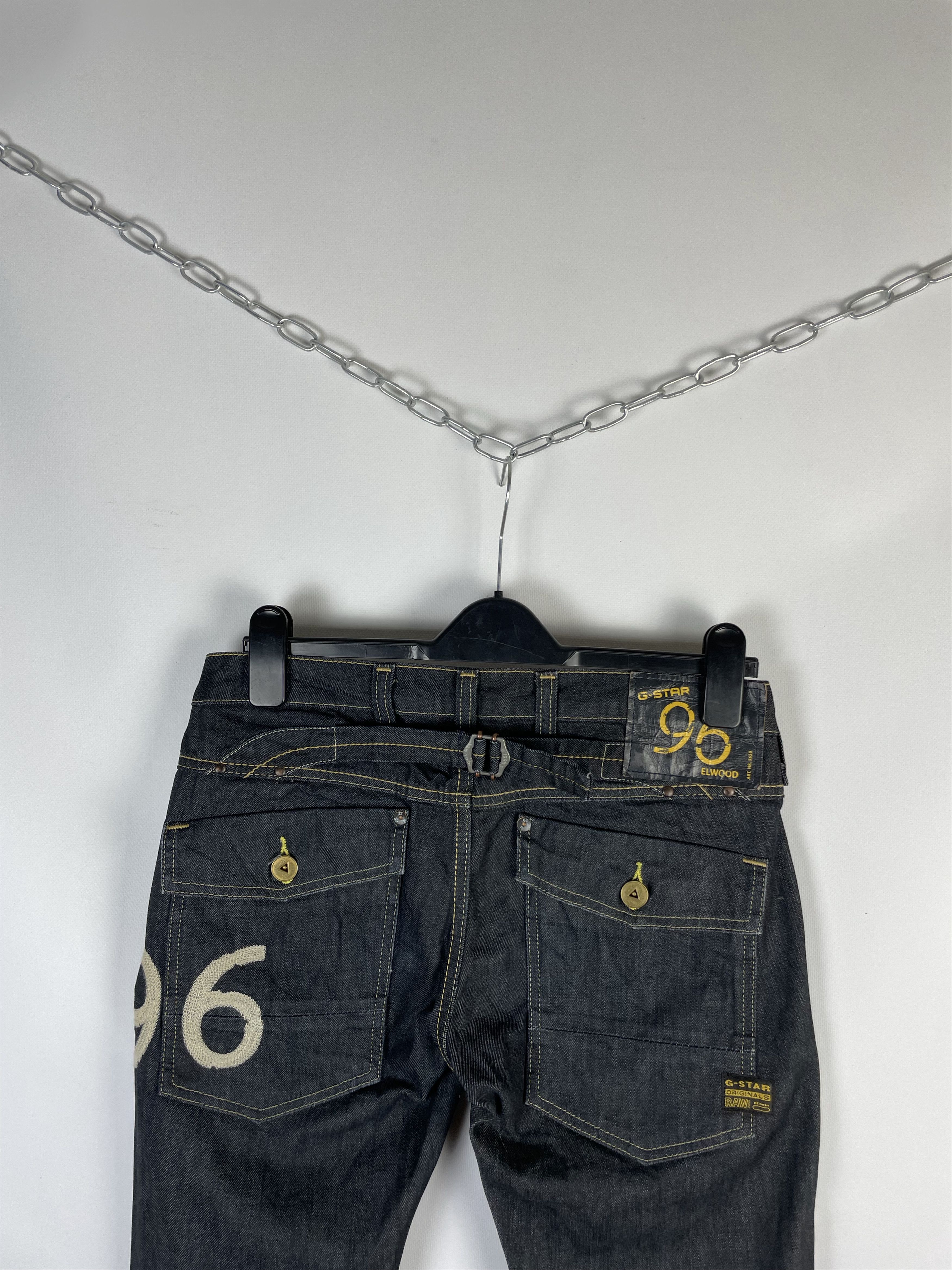 G-Star × Vintage Vintage G-Star Raw 96 Pants Double Knee Jeans Size US 28 / EU 44 - 3 Thumbnail