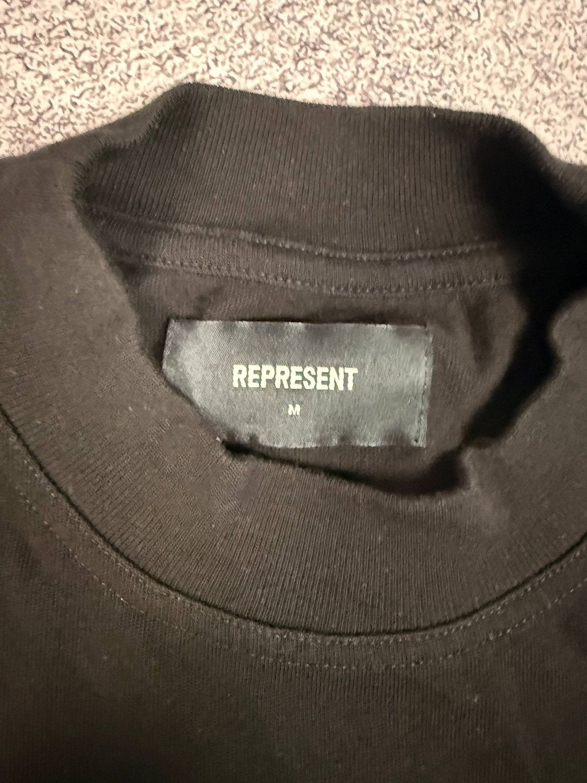 Represent Clo. Represent M Shark Jet Black Tee Size US M / EU 48-50 / 2 - 4 Thumbnail