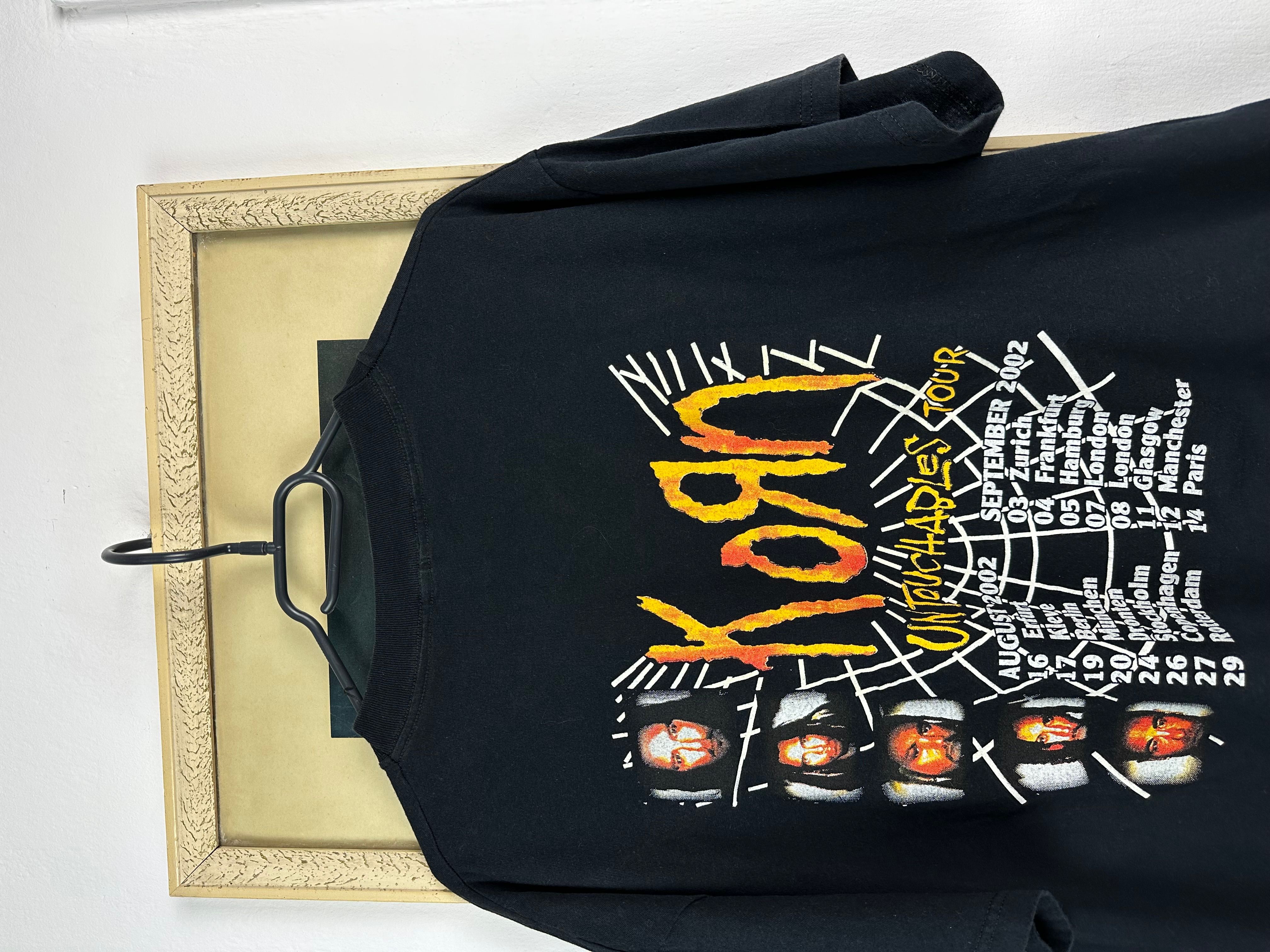 Vintage Vintage 2002 Korn Untouchables Tour Band Tee Shirt Rare Size US XL / EU 56 / 4 - 2 Preview