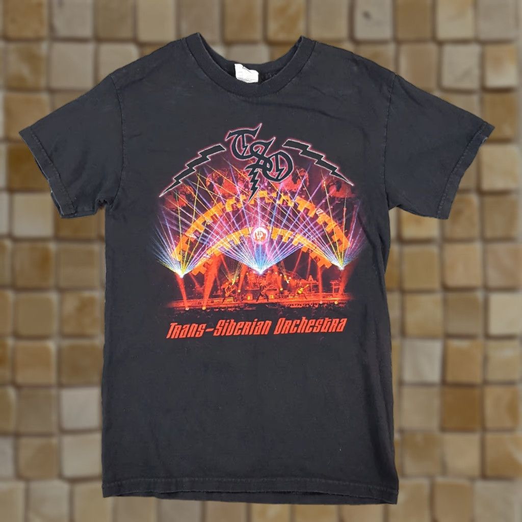 Vintage VINTAGE Trans-Siberian Orchestra T-Shirt Band Shirt XL Black Crew Neck 90s Rock Mens T Shirt Size US XL / EU 56 / 4 - 1 Thumbnail
