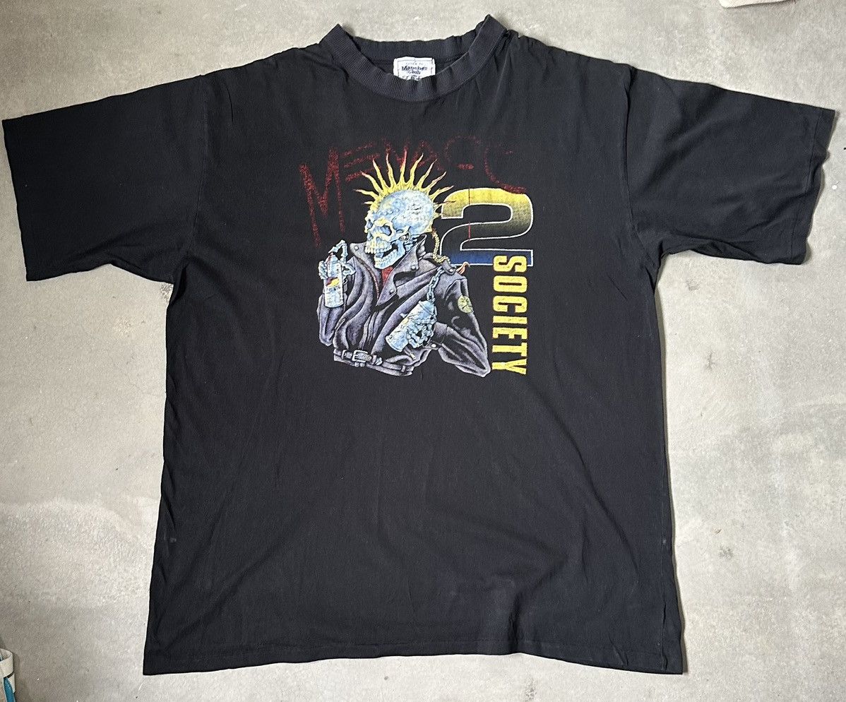 Vintage VINTAGE MENACE II SOCIETY MOVIE BOYZ TEE Size US XXL / EU 58 / 5 - 1 Thumbnail