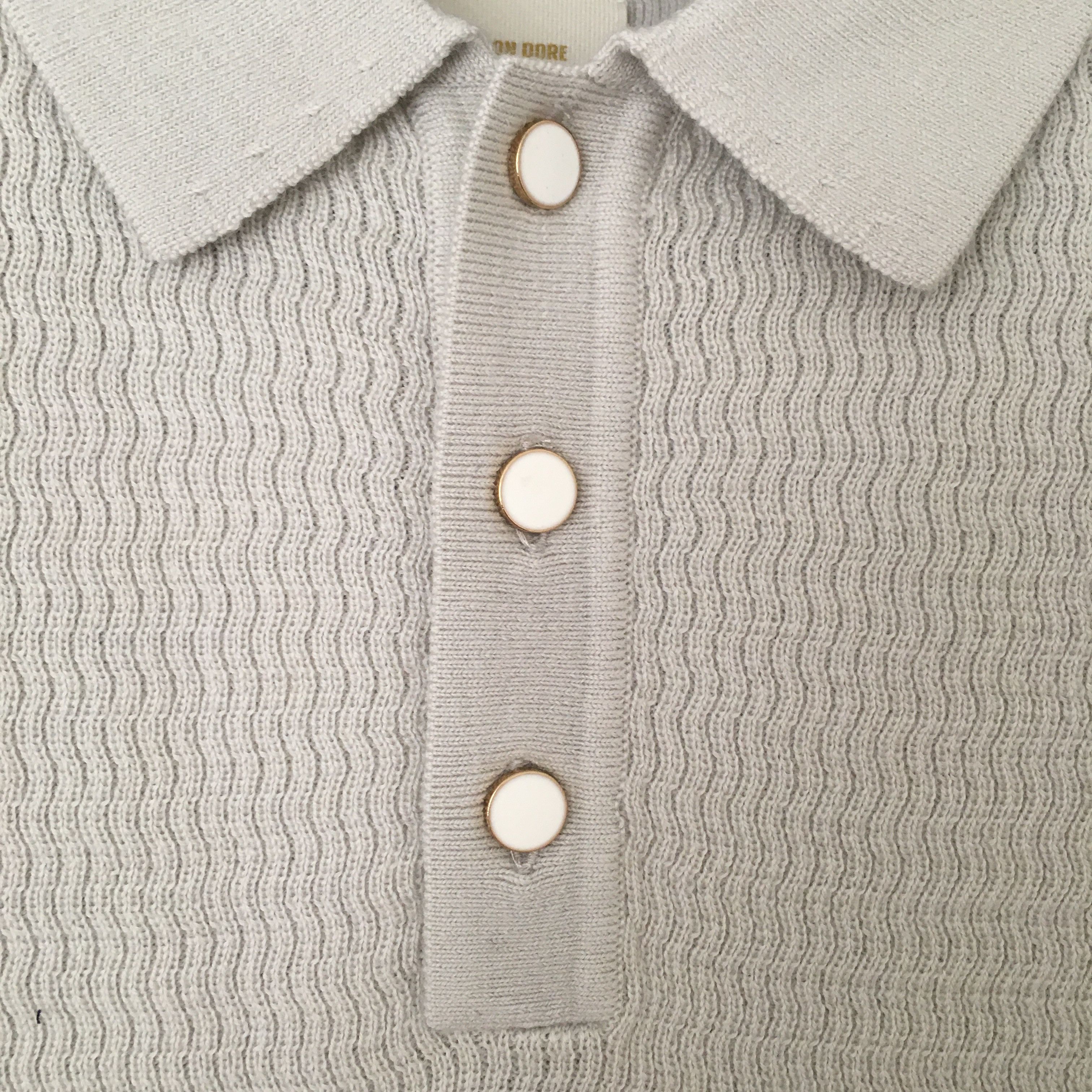 Aime Leon Dore Aimé Leon Dore Long-Sleeve Pearl Button Polo Sweater Size US M / EU 48-50 / 2 - 4 Thumbnail