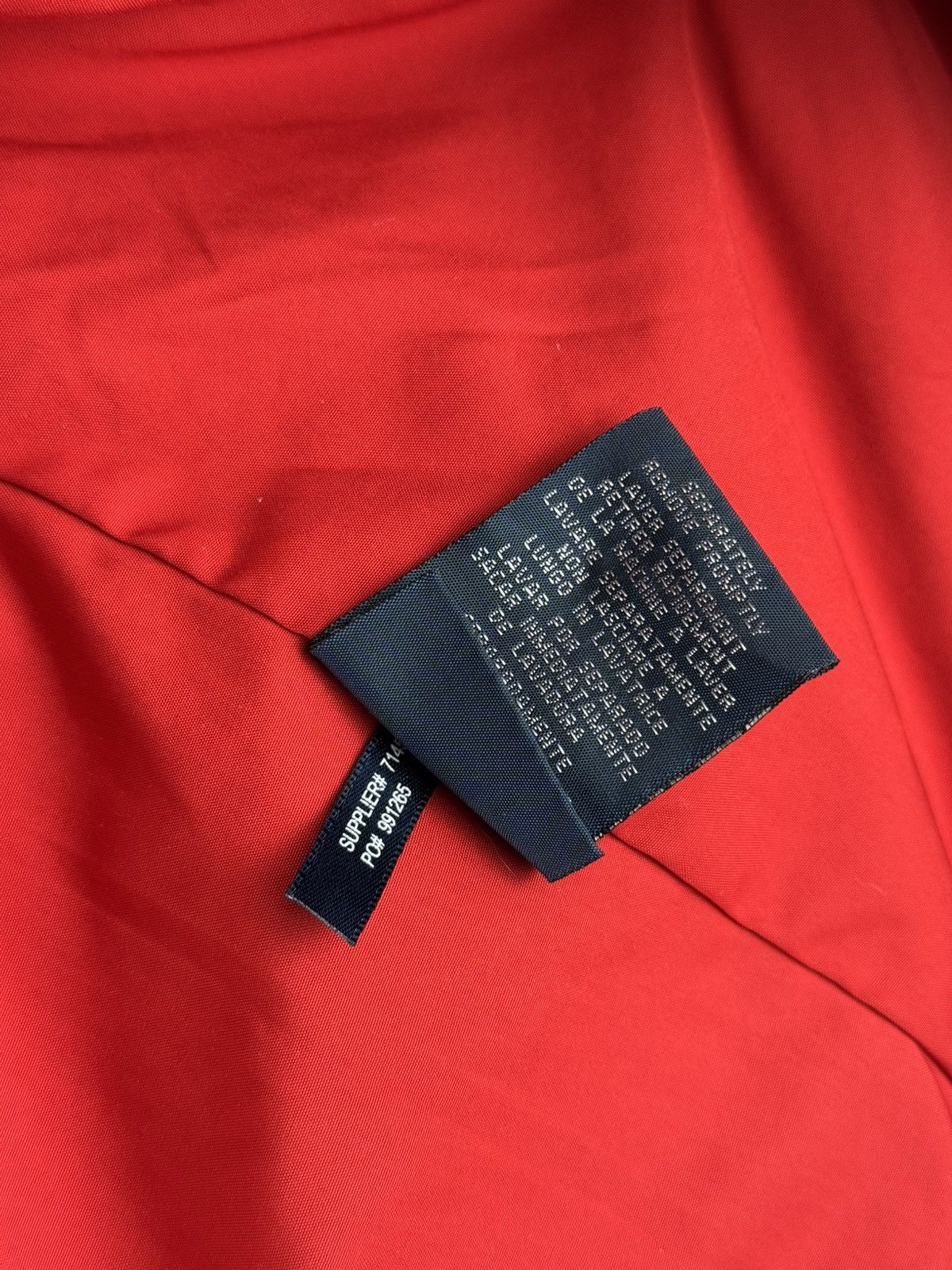 Polo Ralph Lauren Vintage Polo by Ralph Lauren Bomber Full Zip Jacket Red Size US L / EU 52-54 / 3 - 6 Thumbnail