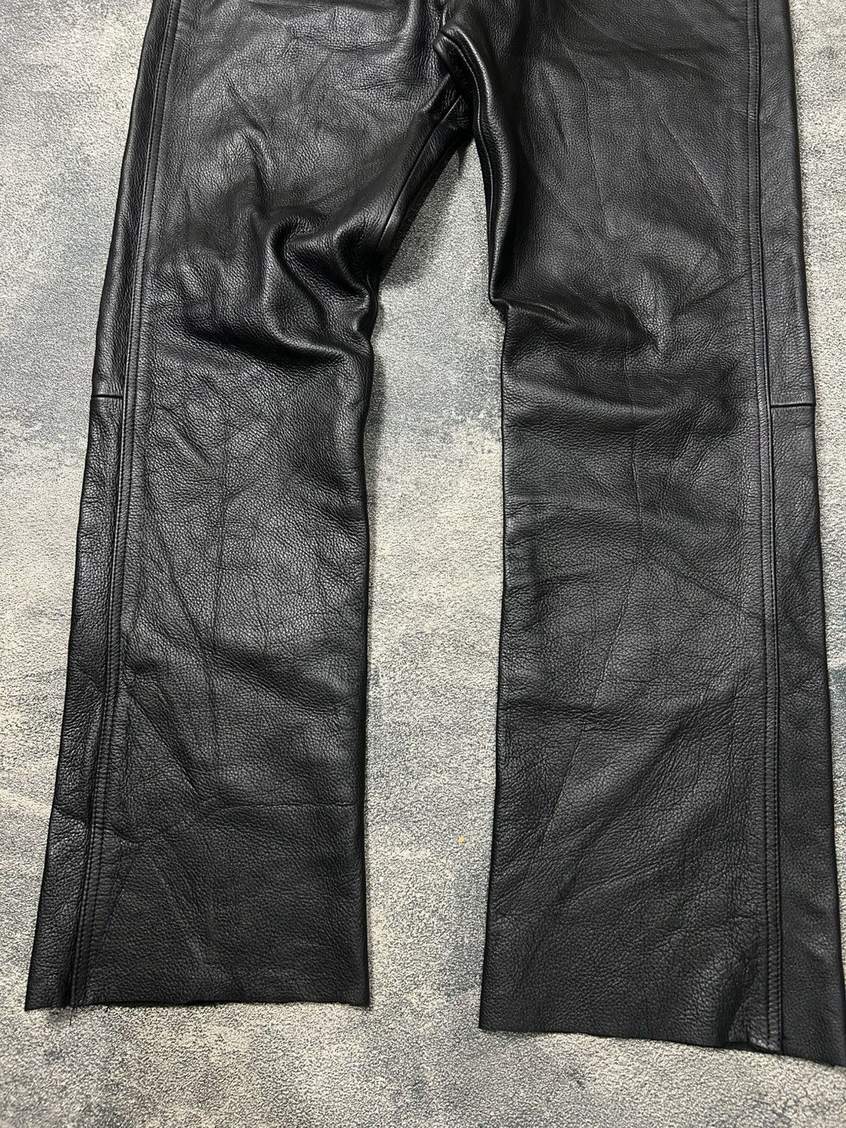 Japanese Brand Vintage rookie leathes pants Size US 36 / EU 52 - 4 Thumbnail