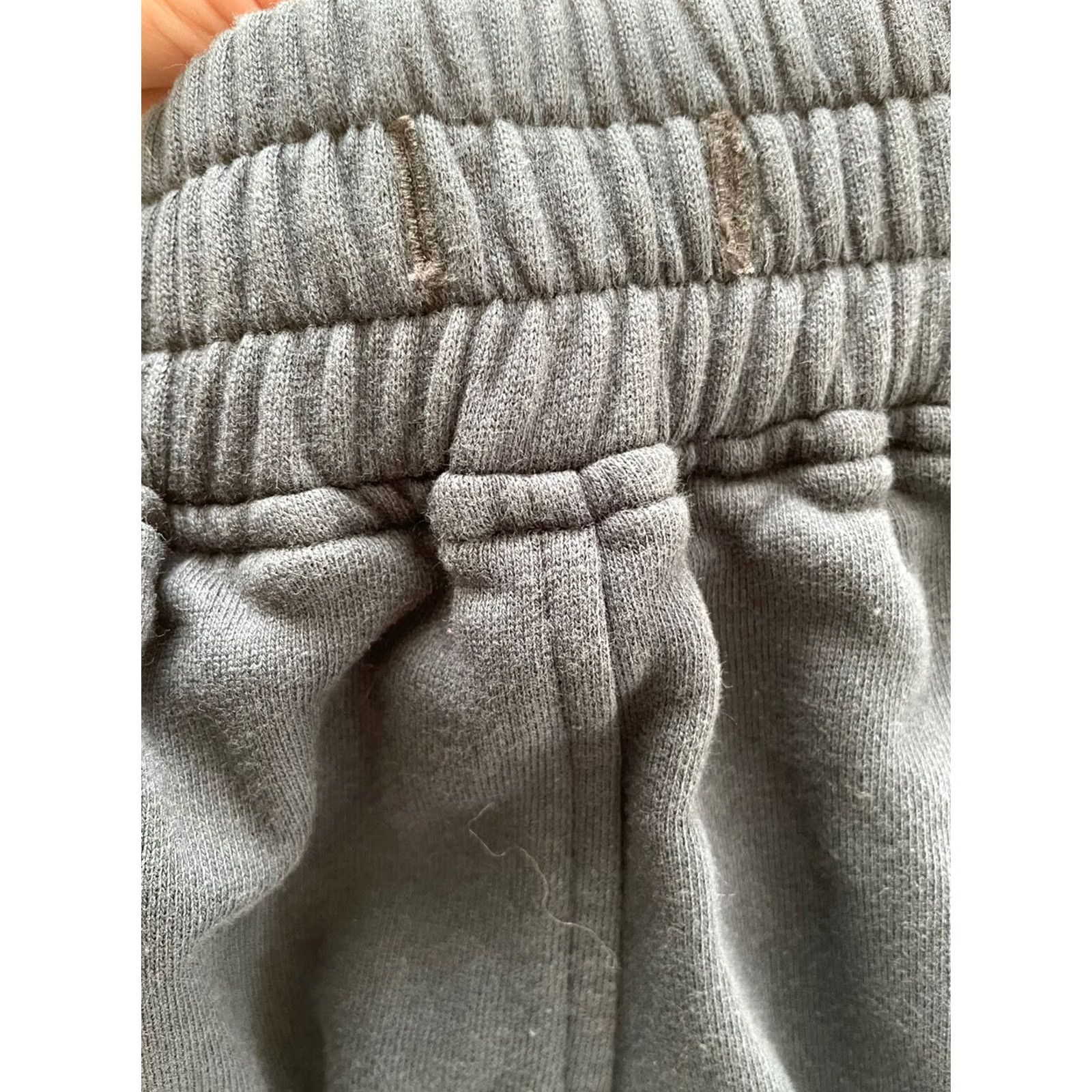 Vintage Motel Rocks Sweatpants Women Small Navy Blue Fleece Elastic Waist Pull On Jogger Pants Size 28" / US 6 / IT 42 - 6 Thumbnail