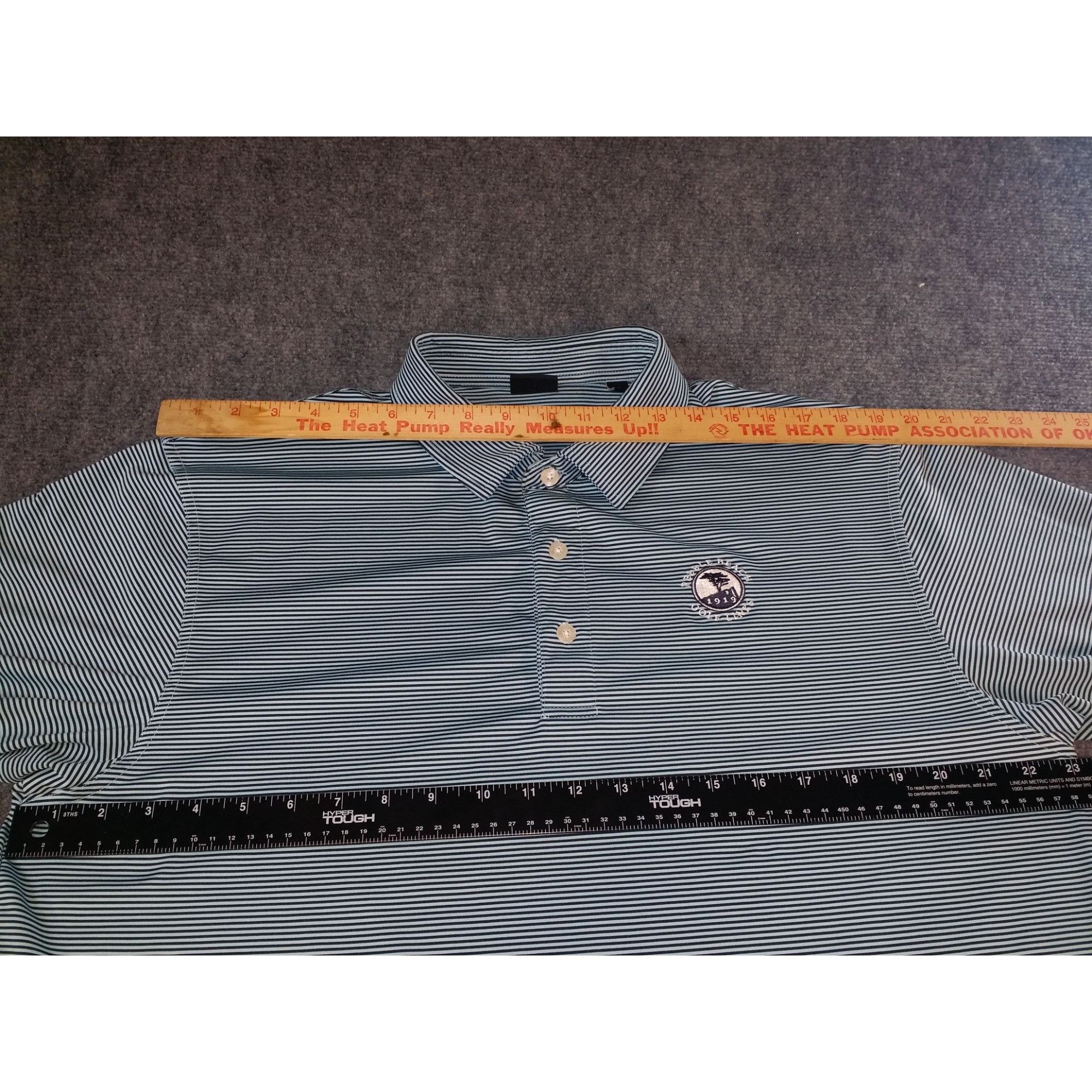 Lone Cypress By Pebble Beach Pebble Beach Golf Links Polo Men Sz L Dunning Golf Embroider Size US L / EU 52-54 / 3 - 5 Thumbnail