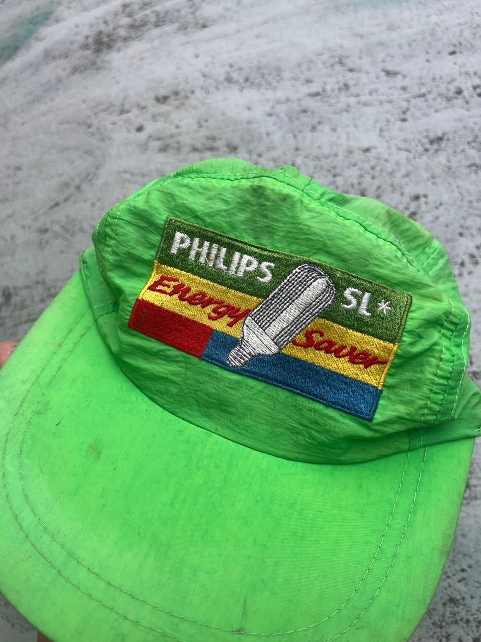 Japanese Brand Philips SL Energy Saver 5-Panel Camp Hat Neon Green Size ONE SIZE - 2 Thumbnail