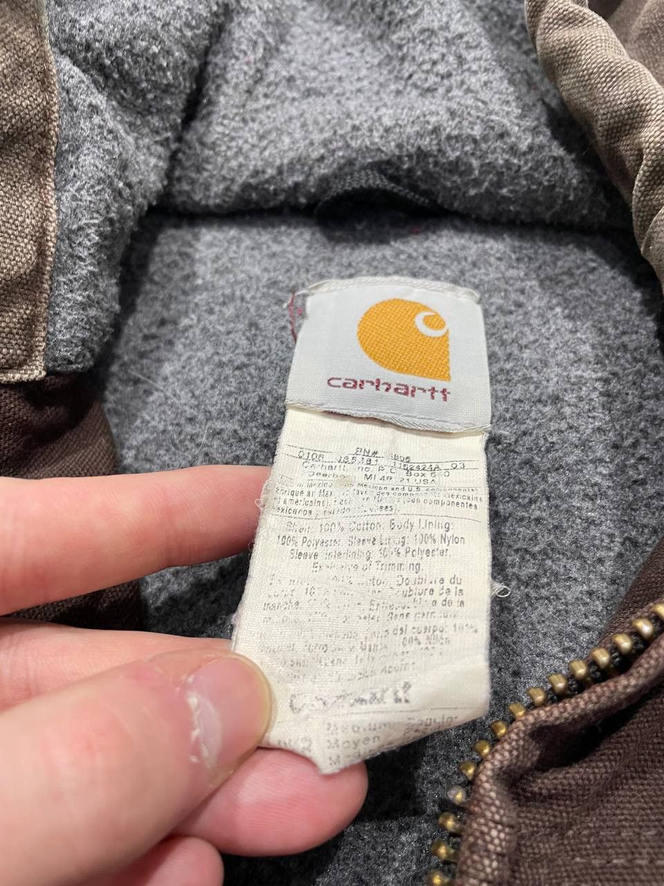 Carhartt Vintage Carhartt Ridge Jacket Distressed 90s Size US L / EU 52-54 / 3 - 14 Thumbnail