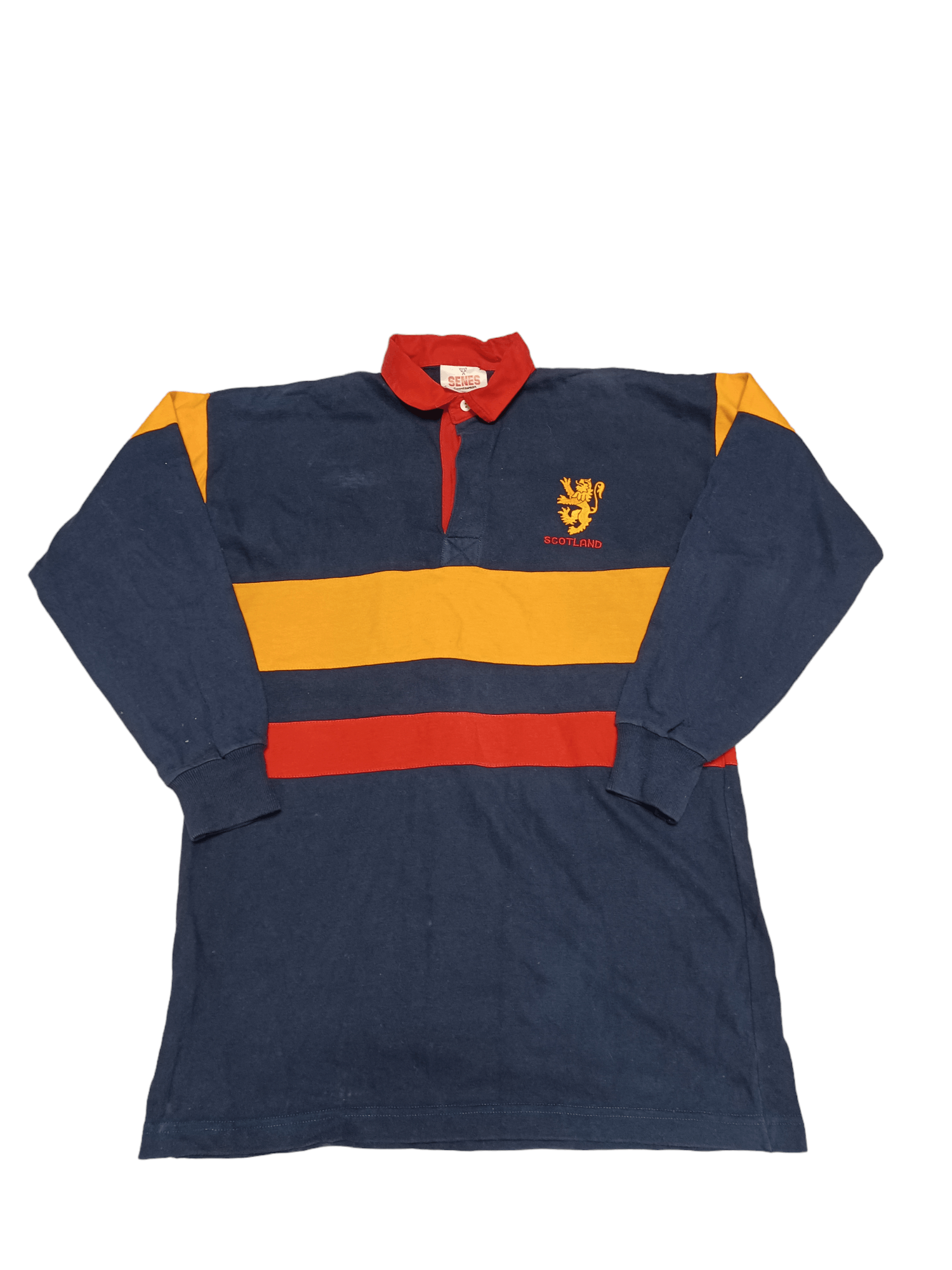 Other 80S OR EARLY 90S MADE IN UK SCOTLAND SENES COOL RUGBY SHIRT Size US M / EU 48-50 / 2 - 1 Thumbnail