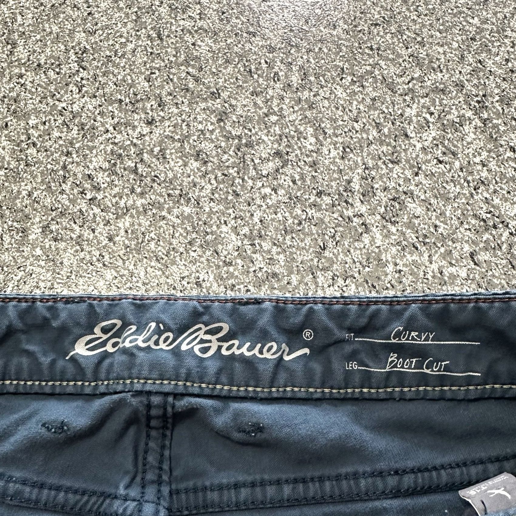 Eddie Bauer Eddie Bauer Pants Womens 16 Tall 34 Inseam Bootcut Corduroy Blue Stretch Size 25" / US 0 / IT 36 - 4 Thumbnail