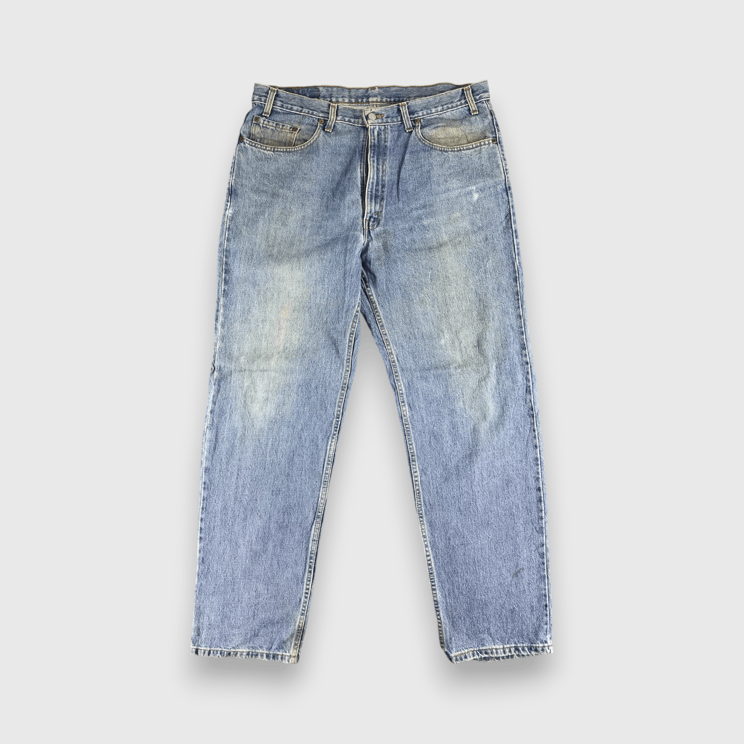 Levi's Vintage Levis 550 Jeans Dirty Medium Wash -J535 Size US 39 - 1 Thumbnail