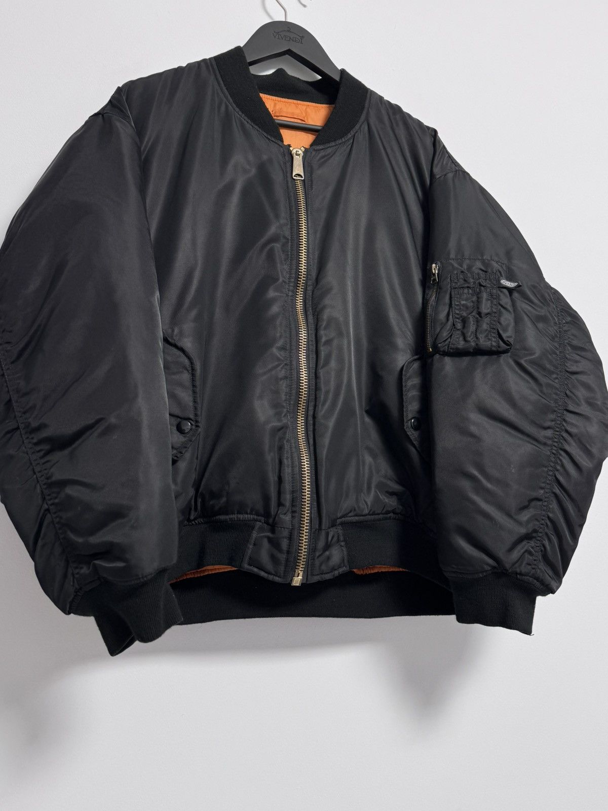 Other Security Bomber Jacket Vintage Y2k Boxy Fit Streetwear Alpha Size US L / EU 52-54 / 3 - 11 Thumbnail