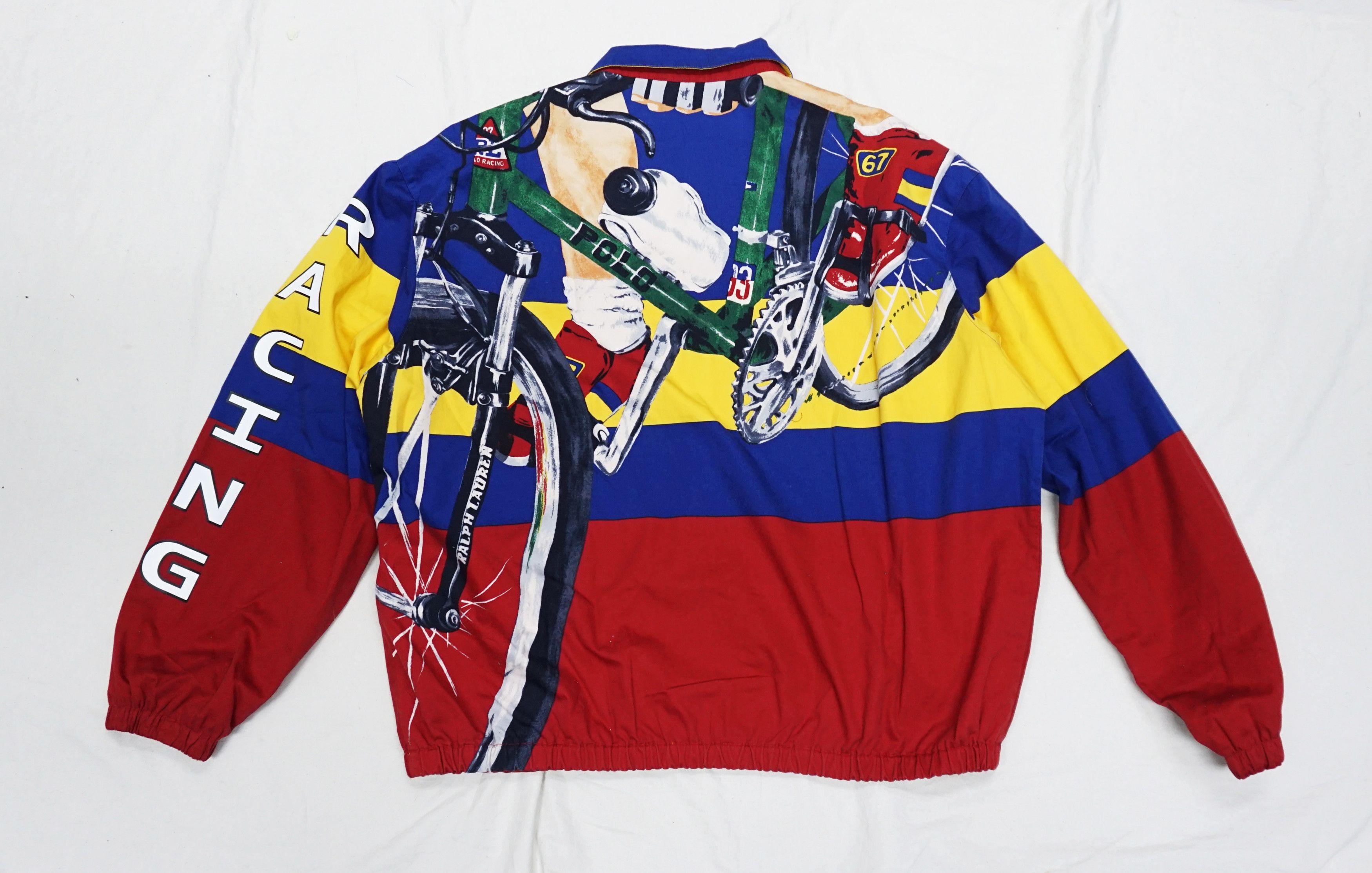 image of Polo Ralph Laurent Bicycle Racing Jacket, Men's (Size XL)