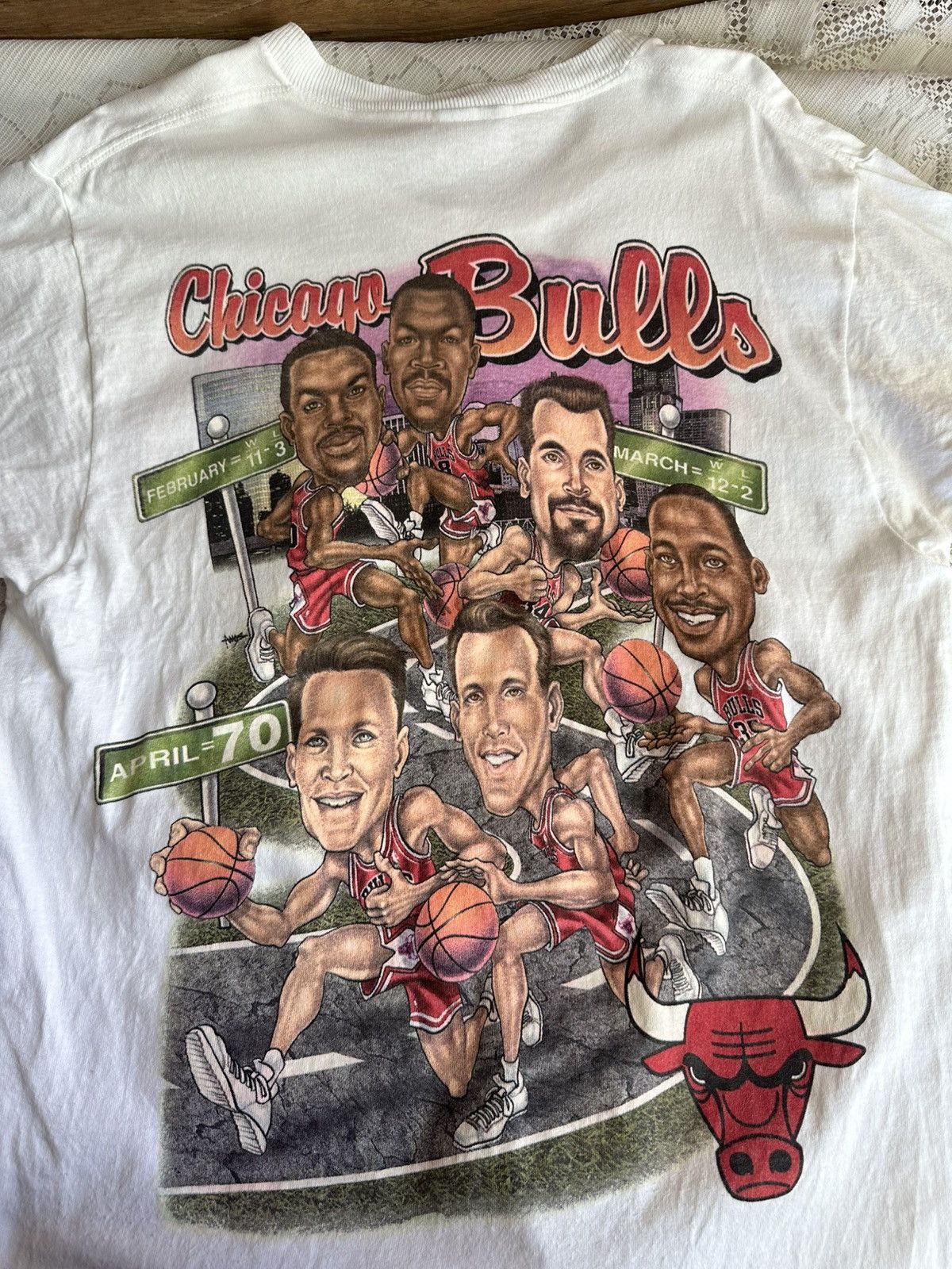NBA × Pro Player × Vintage Vintage 1995-1996 Chicago Bulls NBA Finals Size US L / EU 52-54 / 3 - 4 Thumbnail