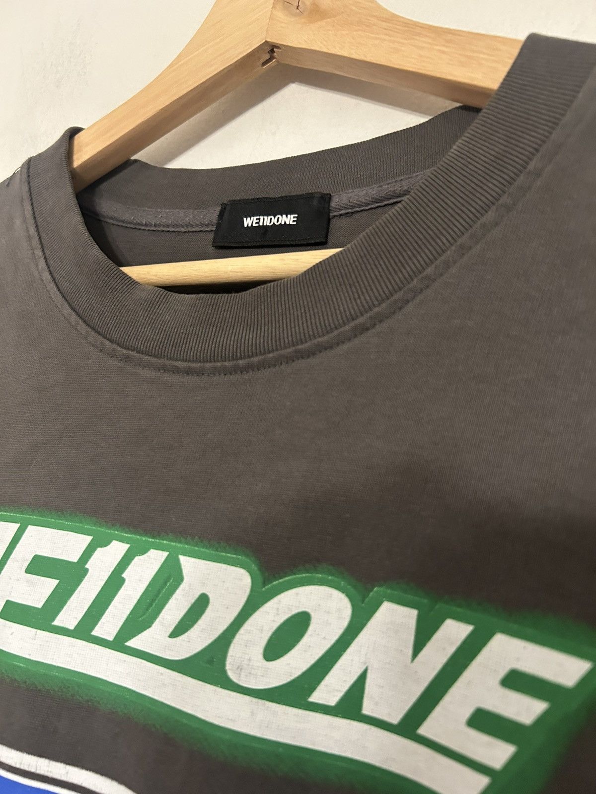 WE11DONE WE11DONE Overeize Logo Tee Size US M / EU 48-50 / 2 - 2 Thumbnail