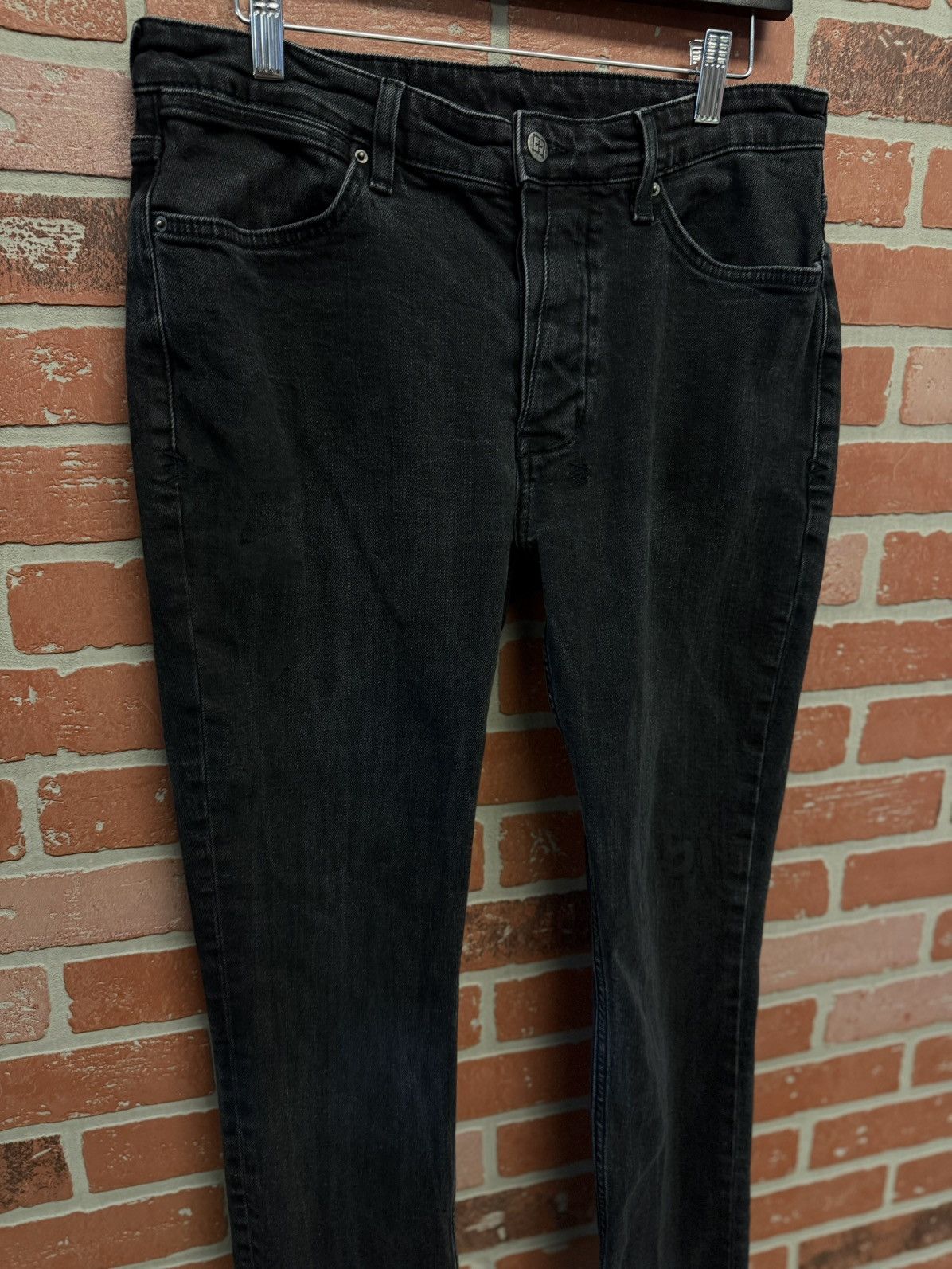 Ksubi Ksubi Black Skinny Jeans Size 34 Pre Owned 🧼 Size US 34 / EU 50 - 4 Thumbnail