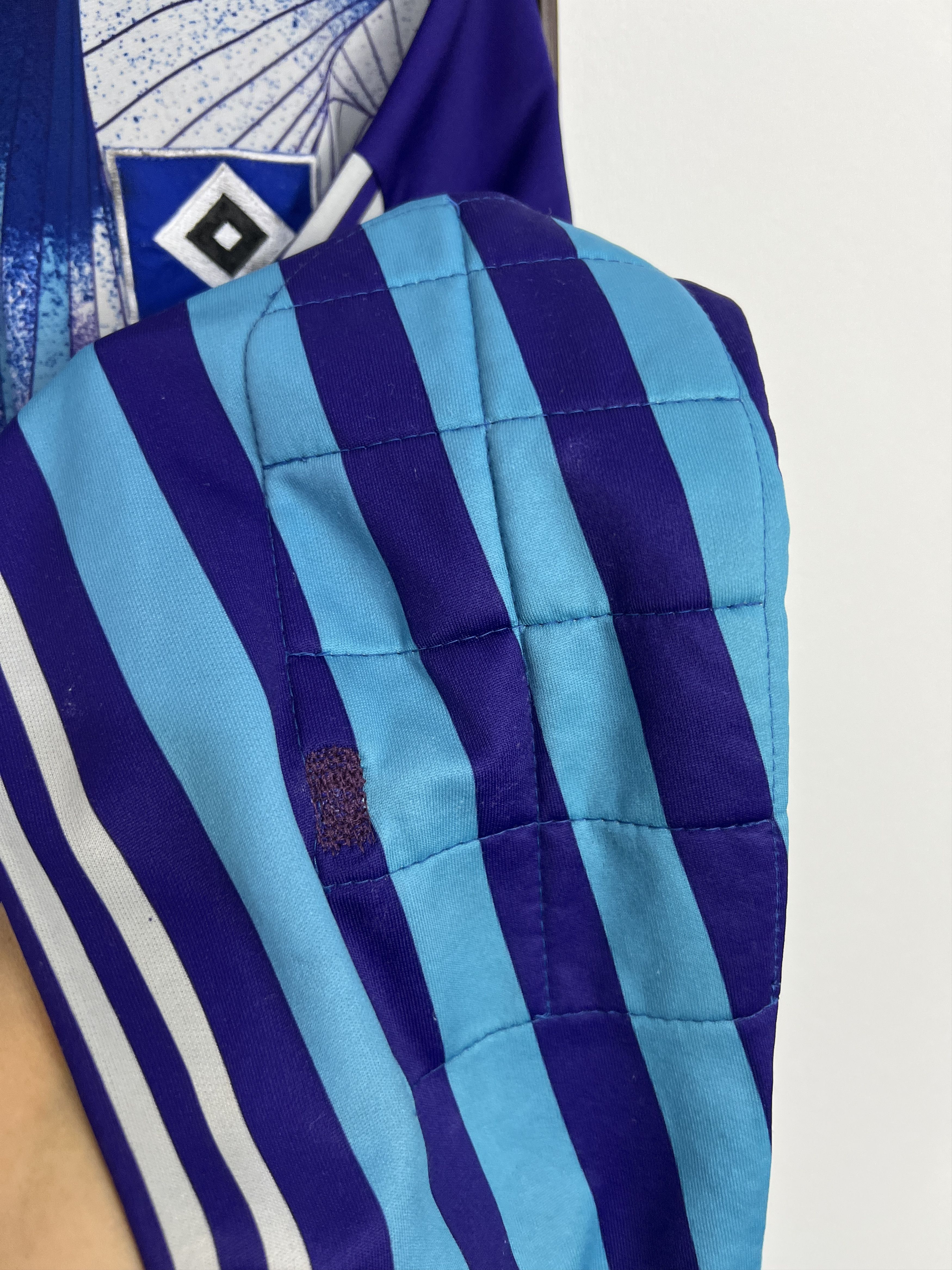 Adidas Hamburg Goalkeeper football shirt 1991 Soccer Jersey Trikot Size US XL / EU 56 / 4 - 5 Thumbnail