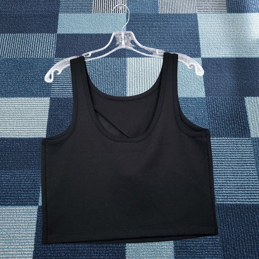 Etro Metaphor Tank Womens M Cropped Tank Black Retro Remix Ottoman Low Back Top NEW Size M / US 6-8 / IT 42-44 - 1 Thumbnail