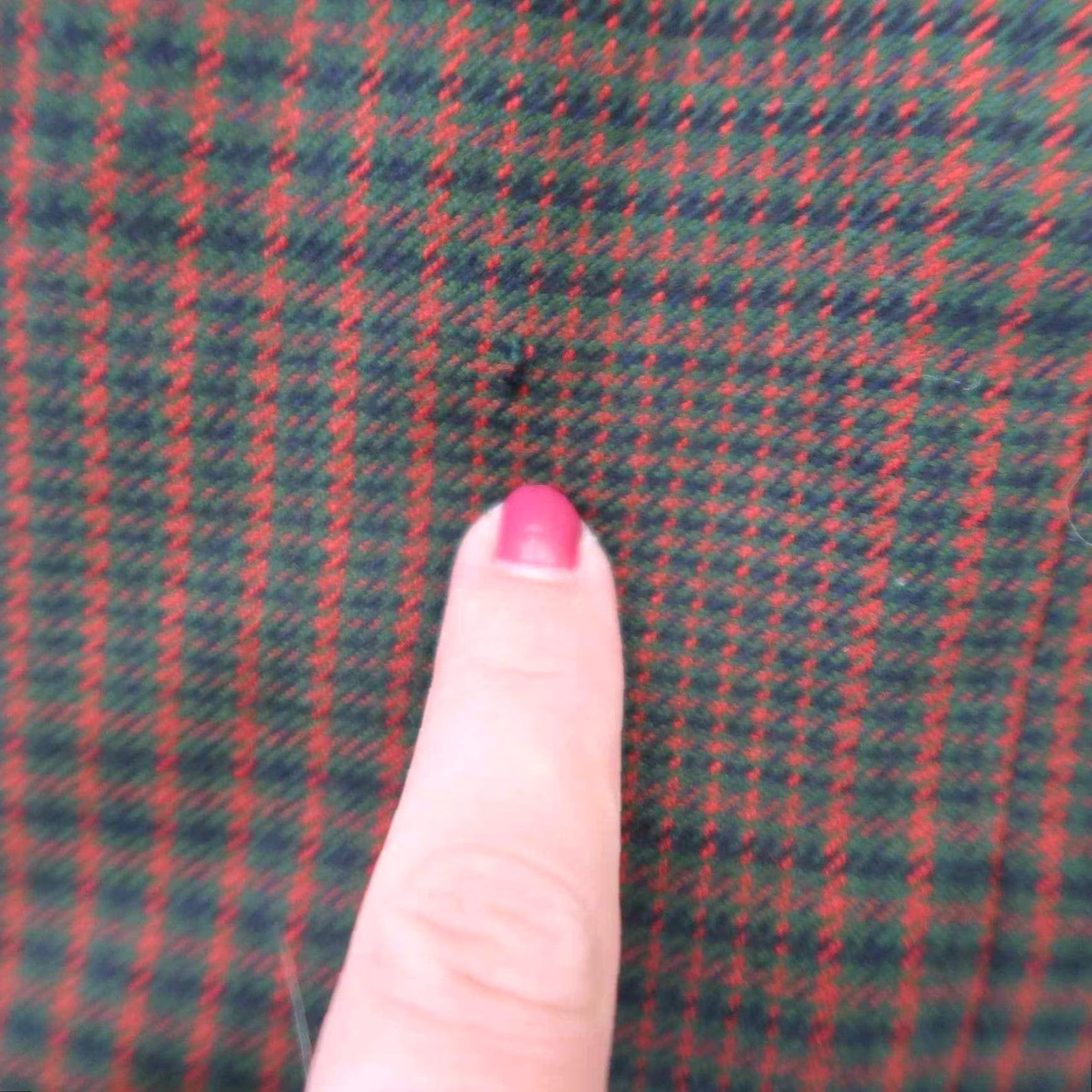 Jones New York VINTAGE Jones New York plaid wool midi skirt 90s Green Red 6 Women/Ladies Waist 24 A-line Tailored Wear to Work Size 42" / US 20 - 5 Thumbnail