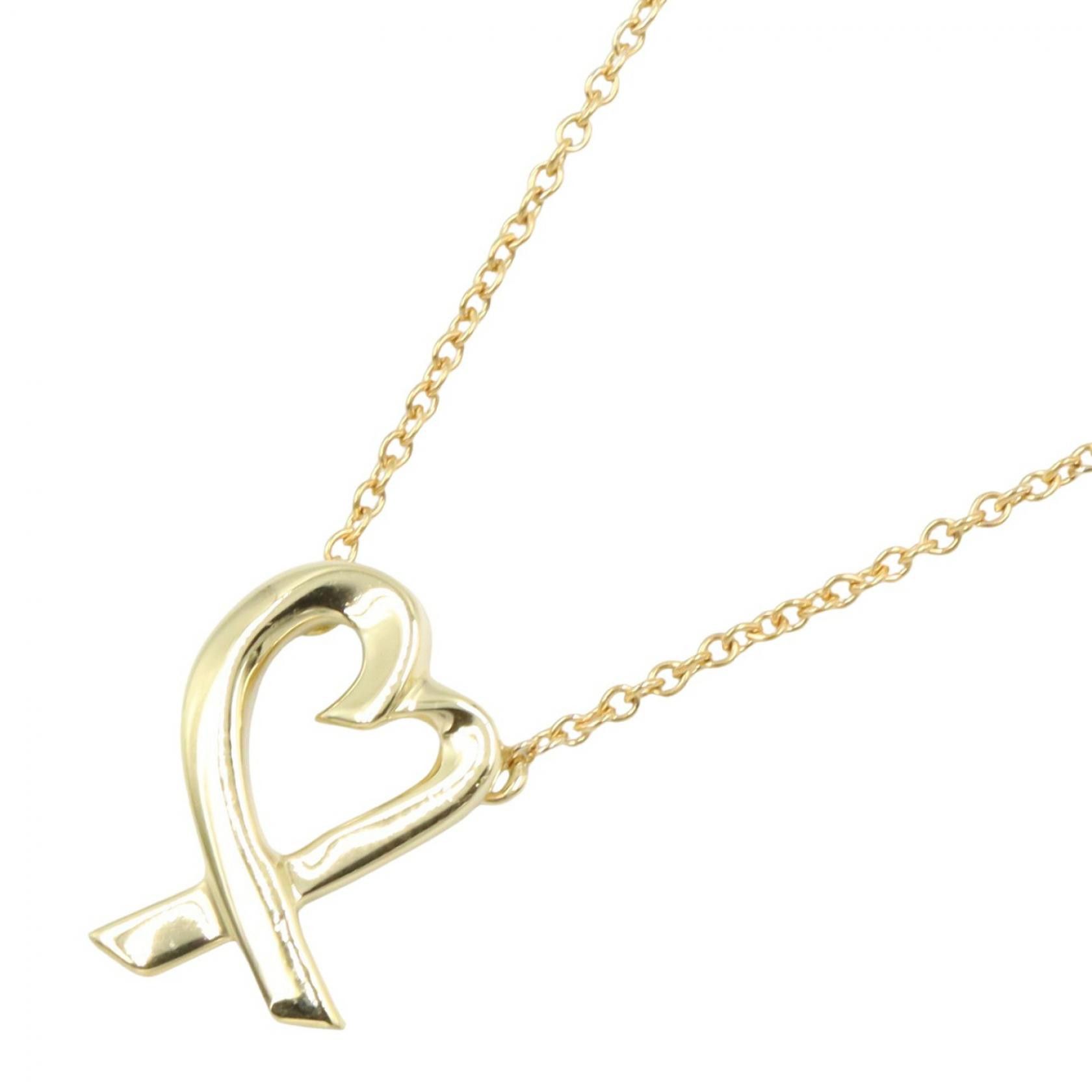 Tiffany & Co. Tiffany & Co. Tiffany & Co. Loving Heart Au750 Necklace Precious Metal Necklace DUTY FREE for USA Size ONE SIZE - 1 Thumbnail