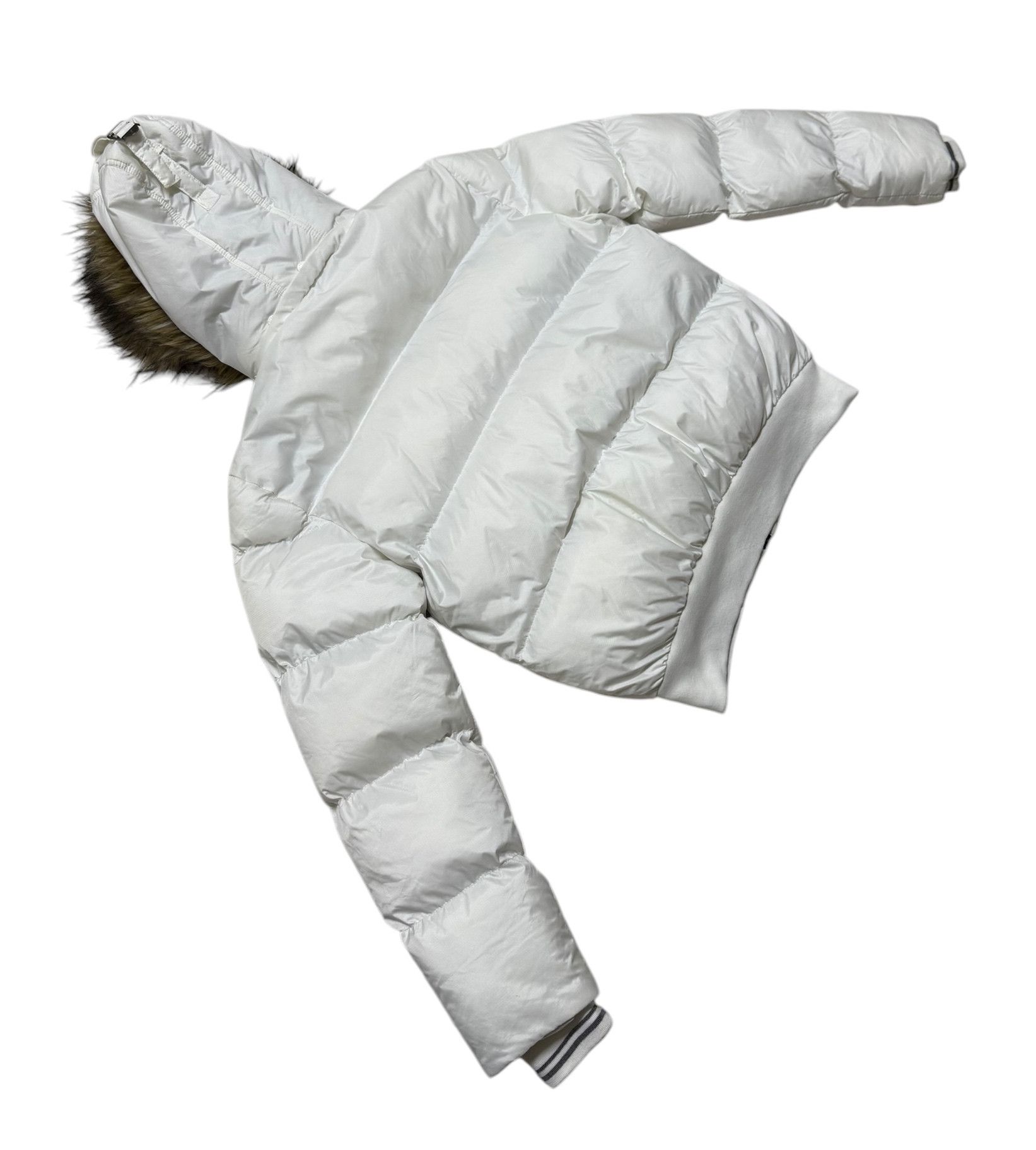 Schott Schott Puffer Down Shearling Hoodie Bomber Jacket Size US M / EU 48-50 / 2 - 6 Thumbnail