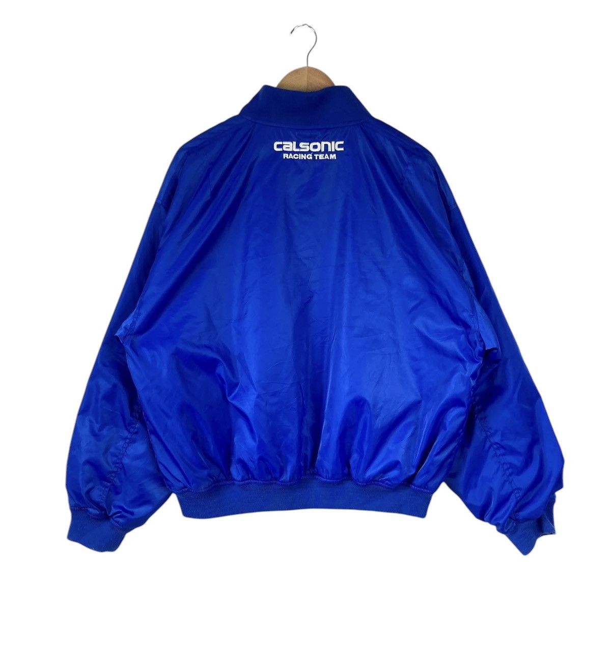 Vintage Vintage 90s Calsonic Racing Team Nissan Nismo Bomber Jacket Size US L / EU 52-54 / 3 - 4 Thumbnail