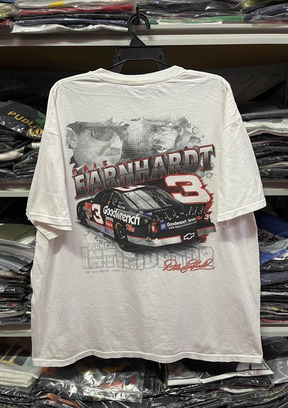 NASCAR Nascar Dale Earnhardt Back Hit Print🔥🔥🔥 Size US XXL / EU 58 / 5 - 9 Thumbnail