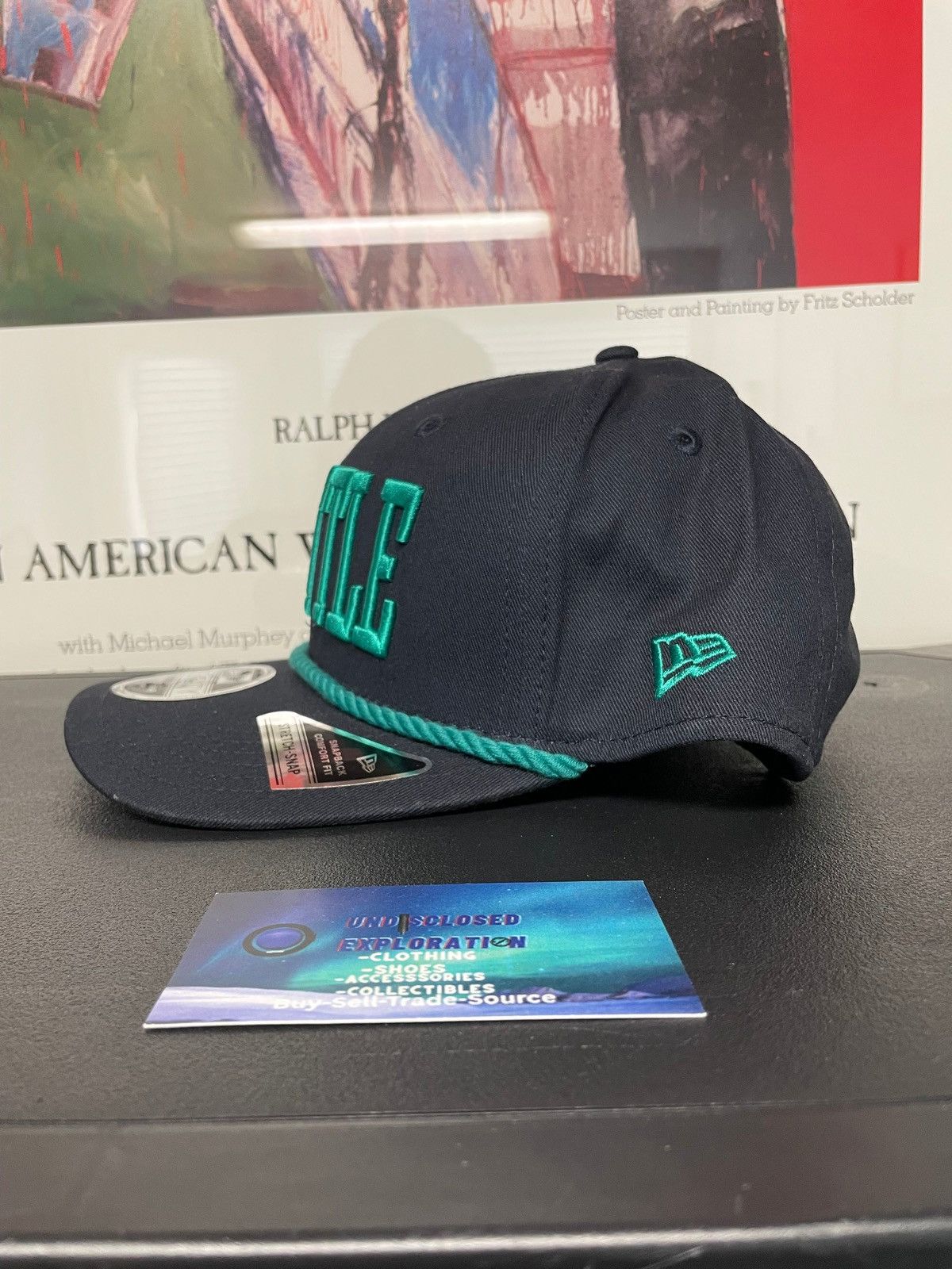 New Era Seattle Mariners emerald rope hat Size ONE SIZE - 3 Thumbnail