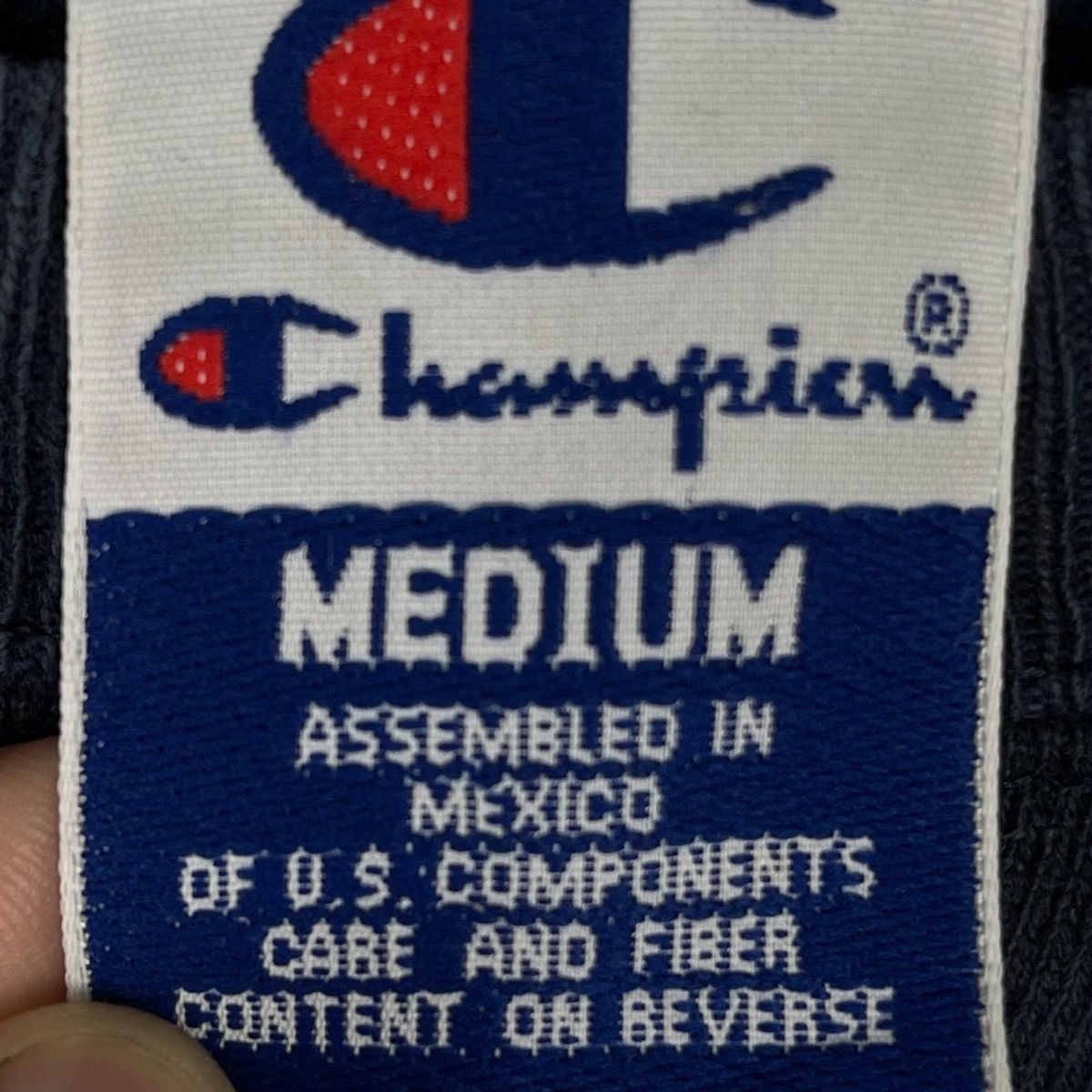 Champion × Vintage Vintage Champion Crewneck Sweatshirt Small Embroidered Logo Size US M / EU 48-50 / 2 - 6 Thumbnail