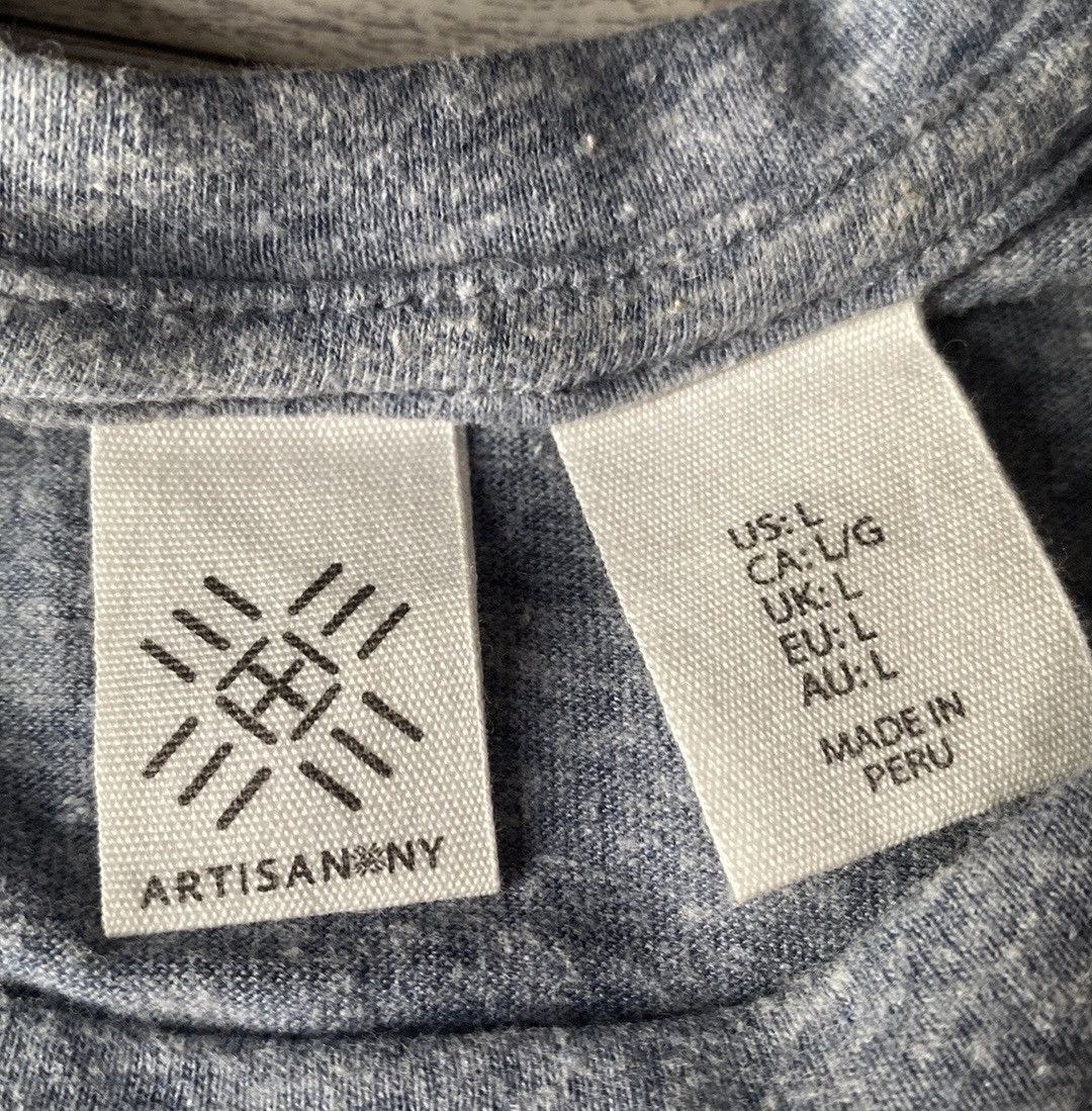 Artisan Outfitters “In My Delulu Era”, Custom, Upcycled, Long Sleeve Tee Size L / US 10 / IT 46 - 8 Thumbnail