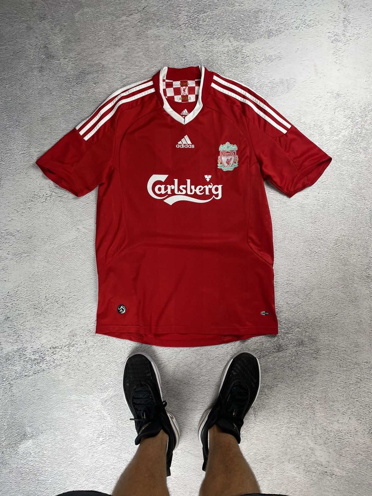 Adidas × Vintage Vintage Liverpool 2008/09 Adidas Soccer Jersey y2k blokcore Size US M / EU 48-50 / 2 - 1 Thumbnail