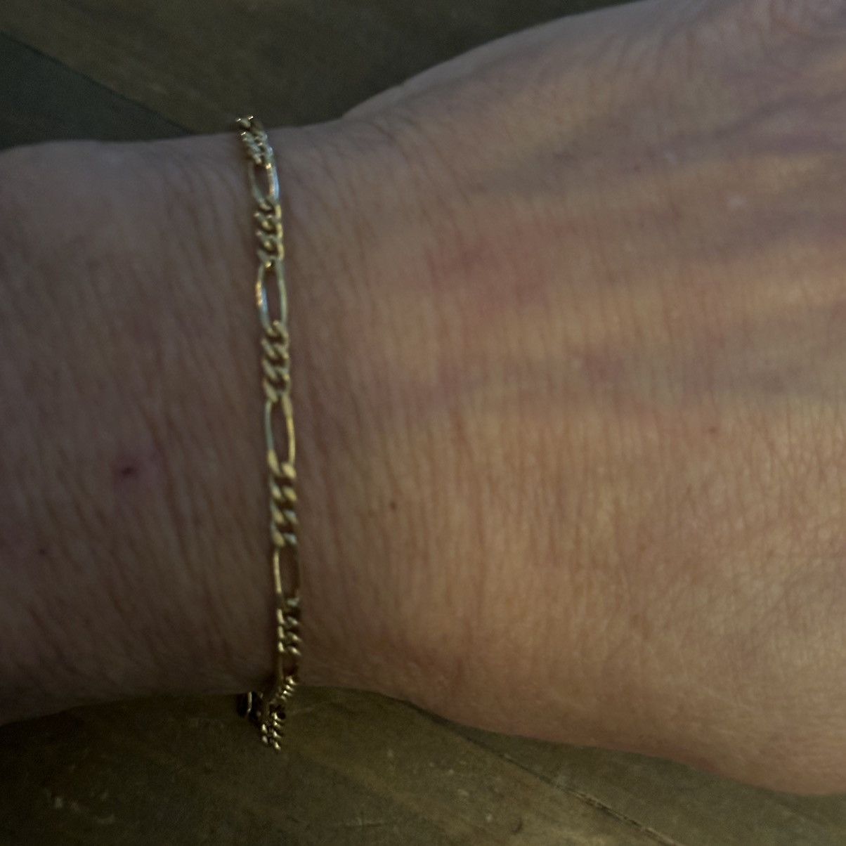 Other Hold tone figaro chain bracelet Size ONE SIZE - 2 Thumbnail
