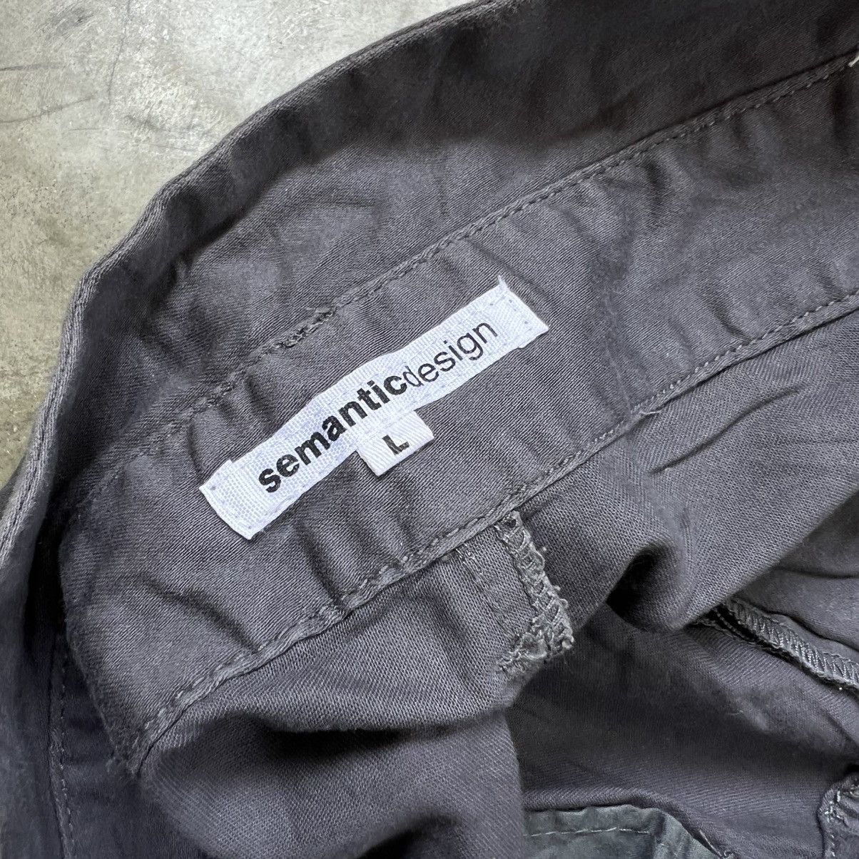 If Six Was Nine Semantic Design Cargo Bondage Flared Pants Size US 34 / EU 50 - 10 Thumbnail