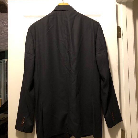 Lands' End LANDS'END MEN'S 100%WOOL SPORT COAT BLAZER JACKET SIZE: 44L Size 44L - 2 Thumbnail
