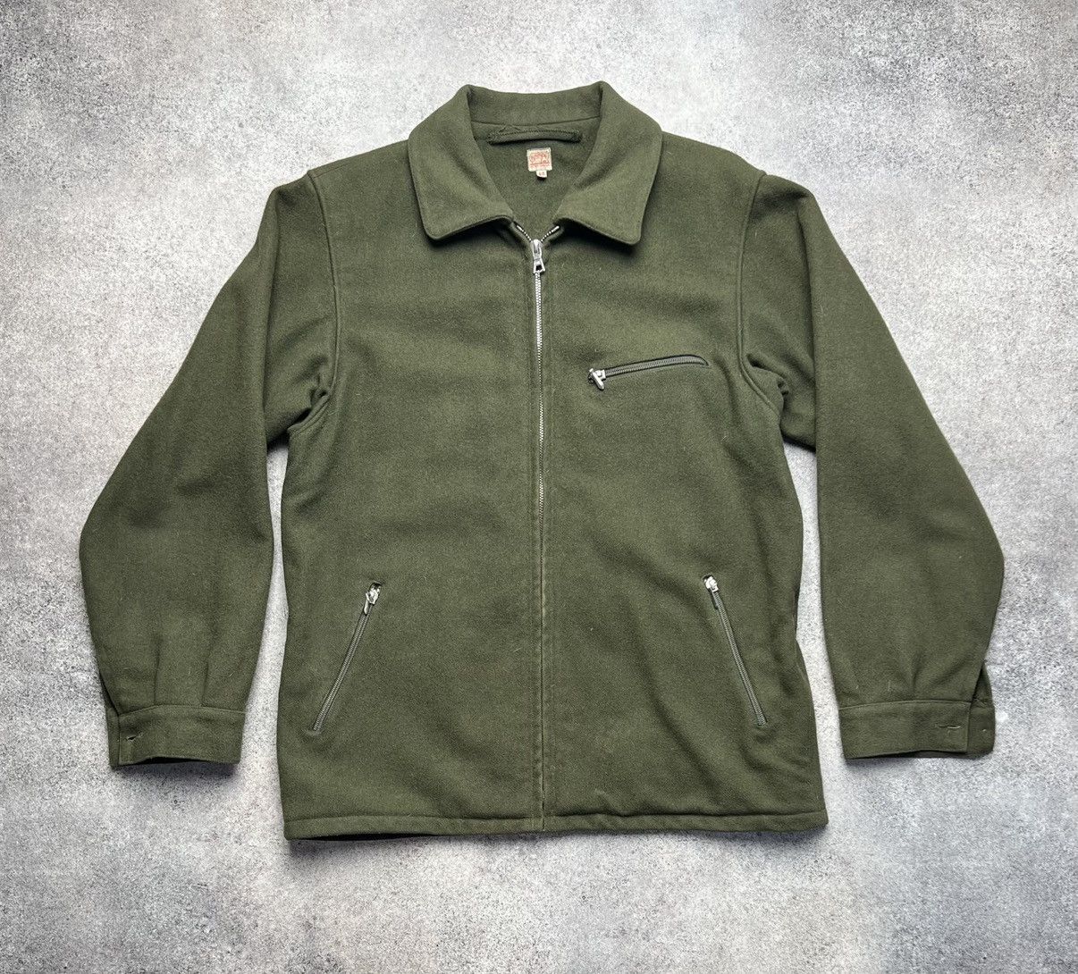 Vintage Vintage 80s wool military antique jacket Size US M / EU 48-50 / 2 - 1 Thumbnail