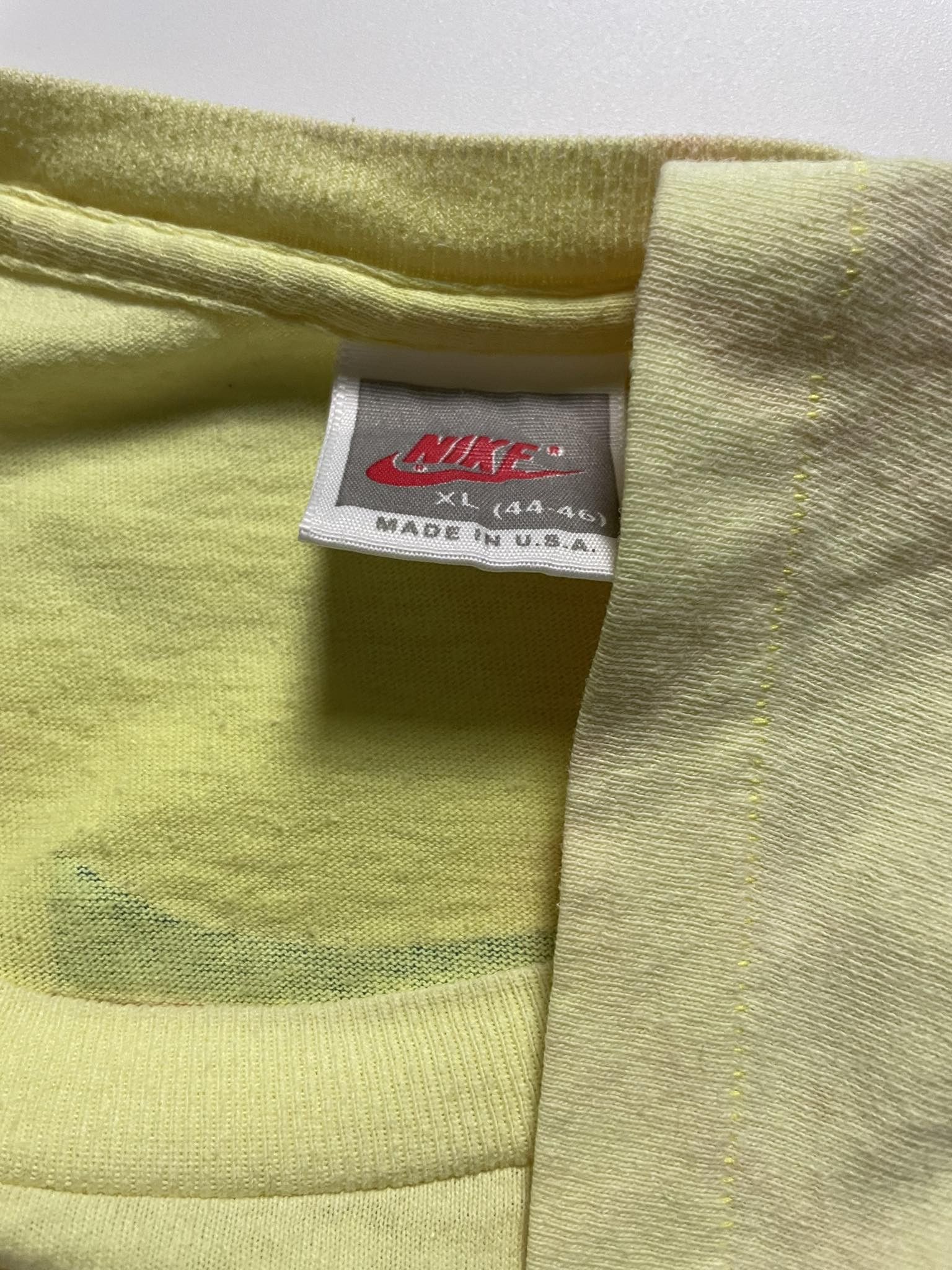 Nike × Vintage Vintage 90s Nike Shirt Size US L / EU 52-54 / 3 - 3 Thumbnail
