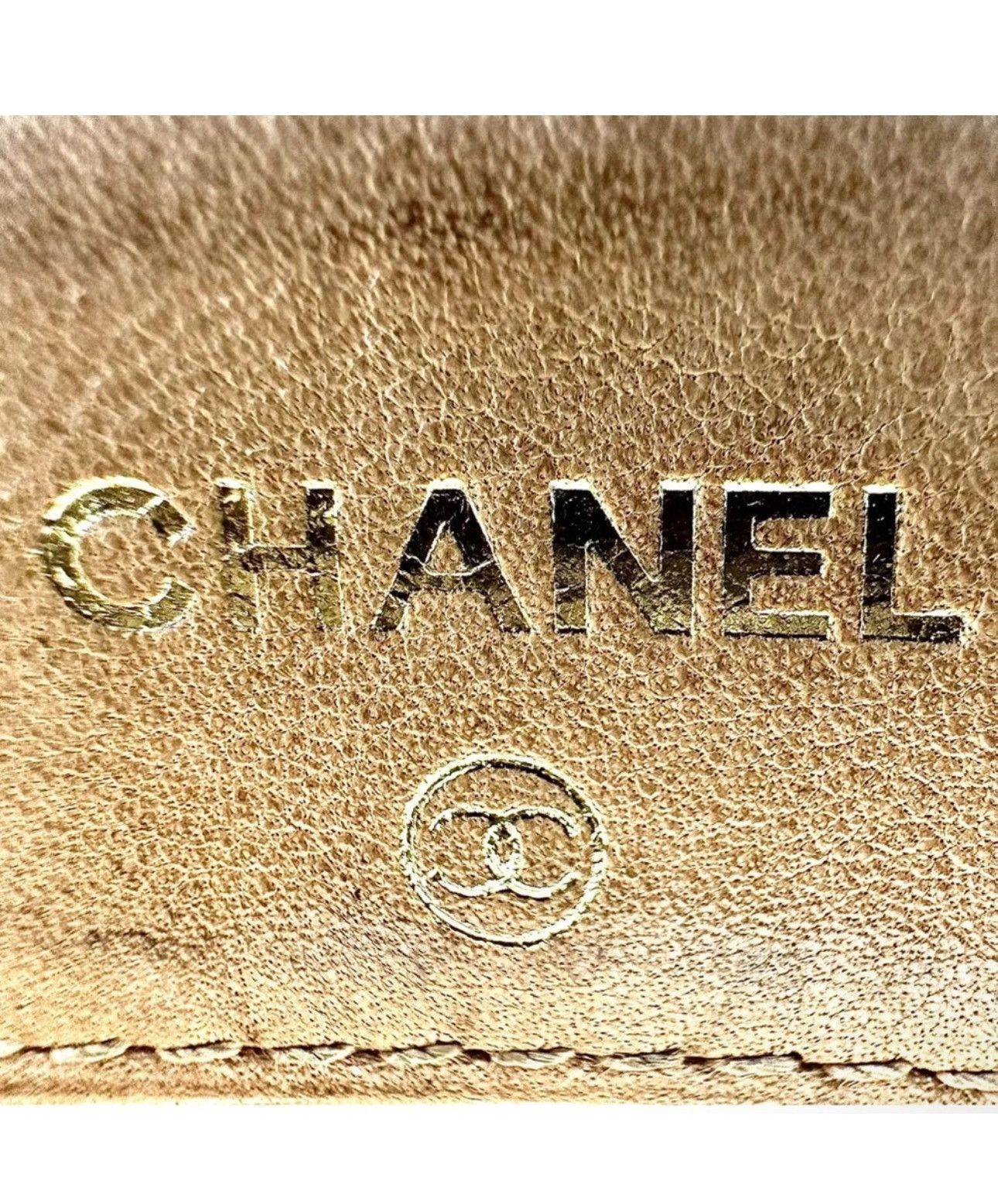 Chanel CHANEL Bifold Wallet Caviar Coco mark Double hook Leather Size ONE SIZE - 12 Thumbnail