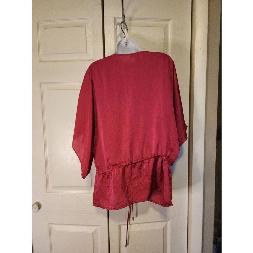 Michael Kors Michael Kors Fushia Blouse Size L / US 10 / IT 46 - 4 Thumbnail