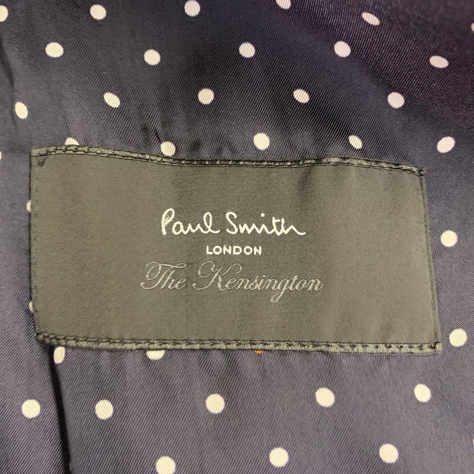 Paul Smith The Kensington Regular Grey Wool Slim Fit Notch Lapel Suit Size 46R - 8 Thumbnail