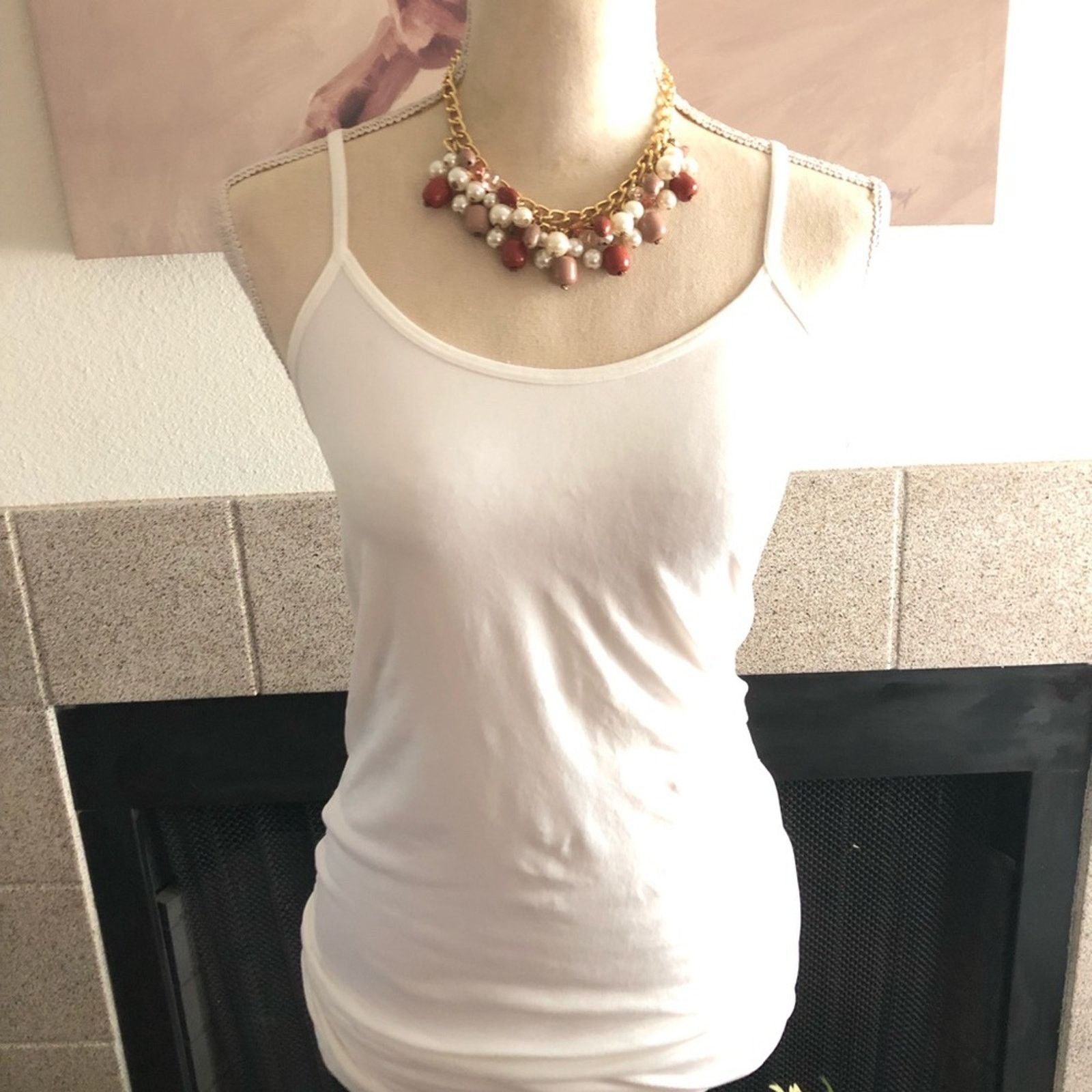 Jewelry Bauble beaded cluster gold chain necklace Size ONE SIZE - 3 Thumbnail