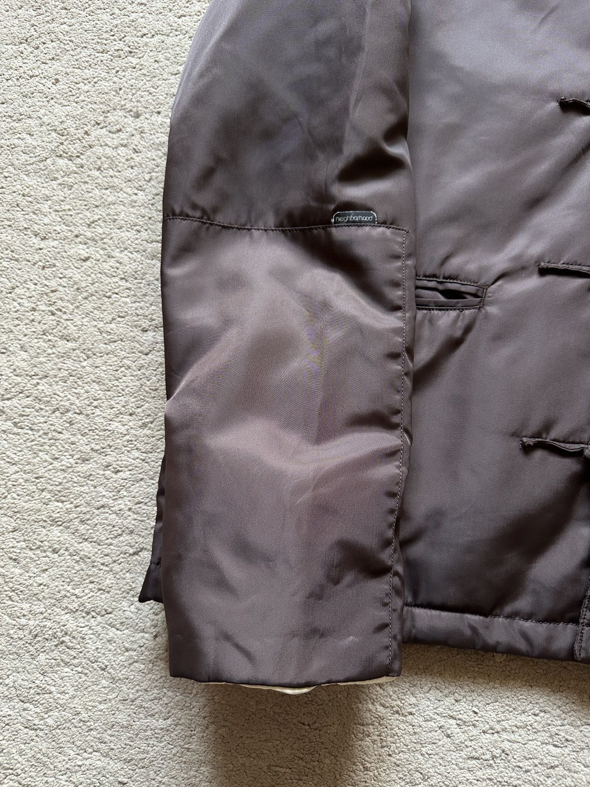 Neighborhood AW1999 Neighborhood Mandarin Button Puffer Nylon Jacket Size US XL / EU 56 / 4 - 5 Thumbnail