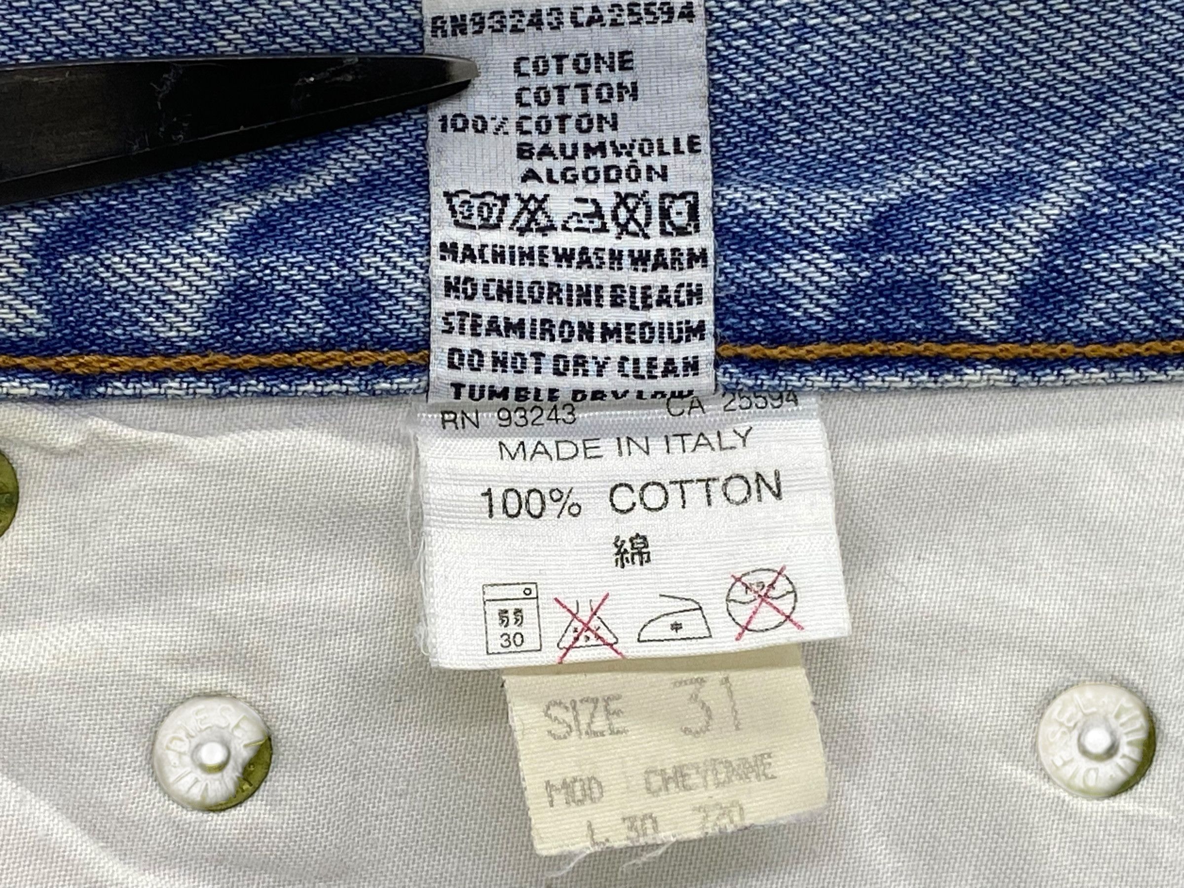 Diesel Diesel Jeans Faded Jeans Made in Italy Size US 30 / EU 46 - 11 Thumbnail