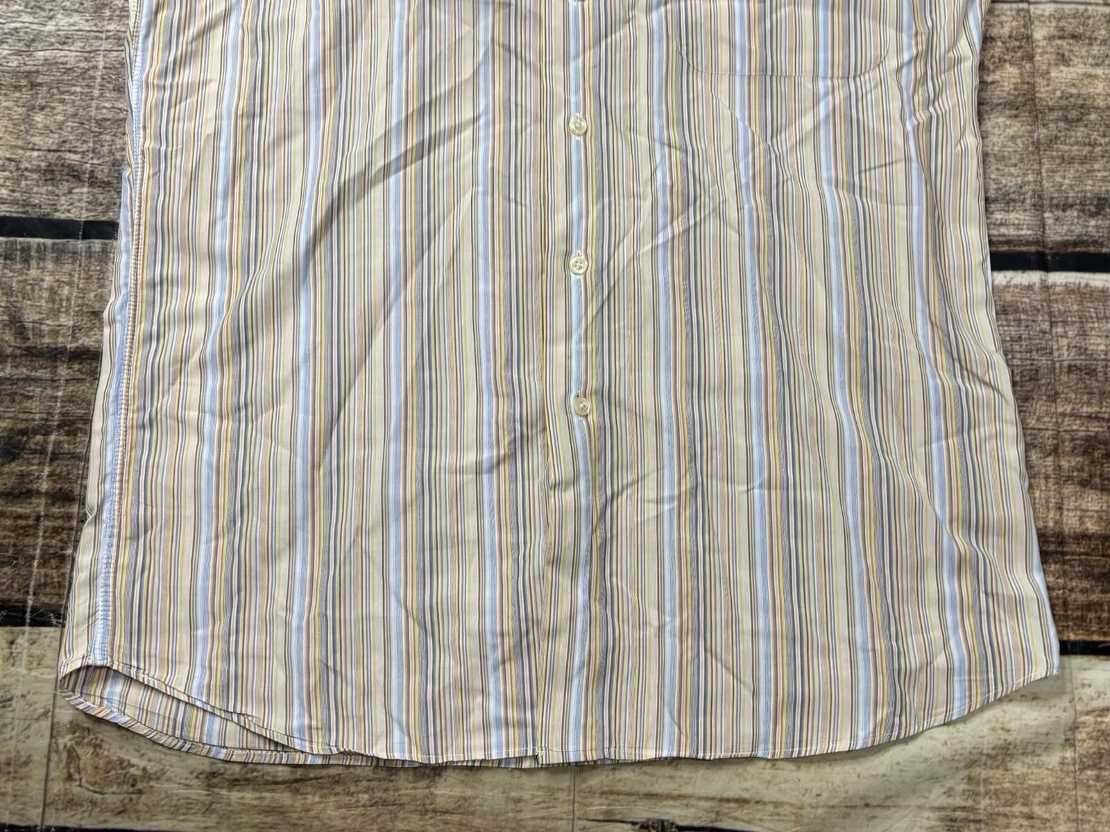 Barneys New York Barneys New York Shirt Mens 15.5 Medium Long Sleeve Stripes Size US M / EU 48-50 / 2 - 5 Thumbnail