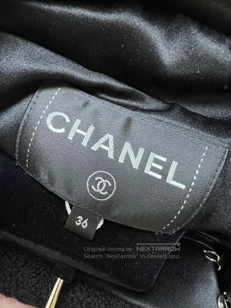 Chanel Chanel 20A Kangpeng Street Handicraft Workshop Black Gold Size XS / US 0-2 / IT 36-38 - 5 Thumbnail