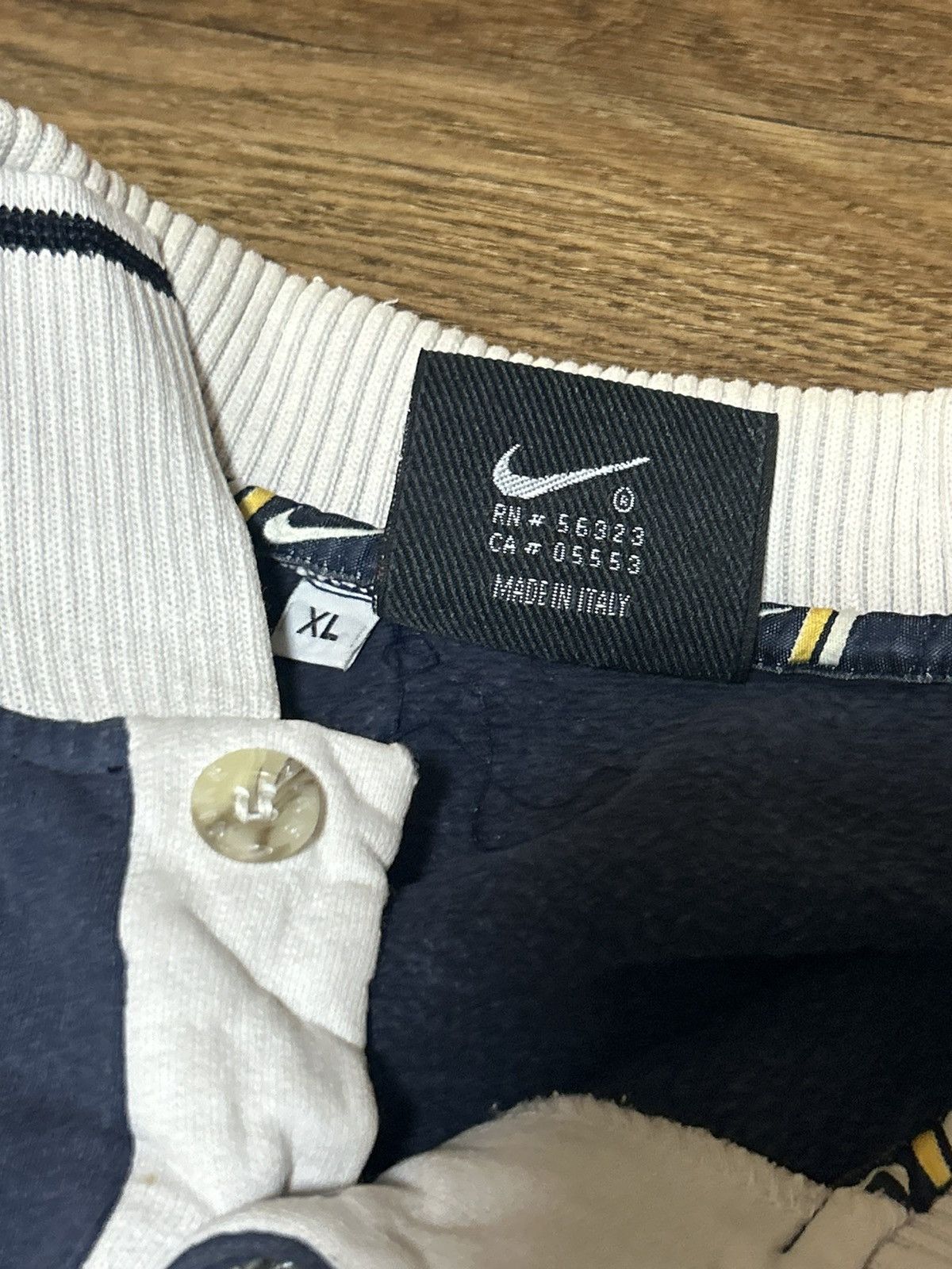 Nike Vintage Nike striped rugby shirt Size US XL / EU 56 / 4 - 4 Thumbnail