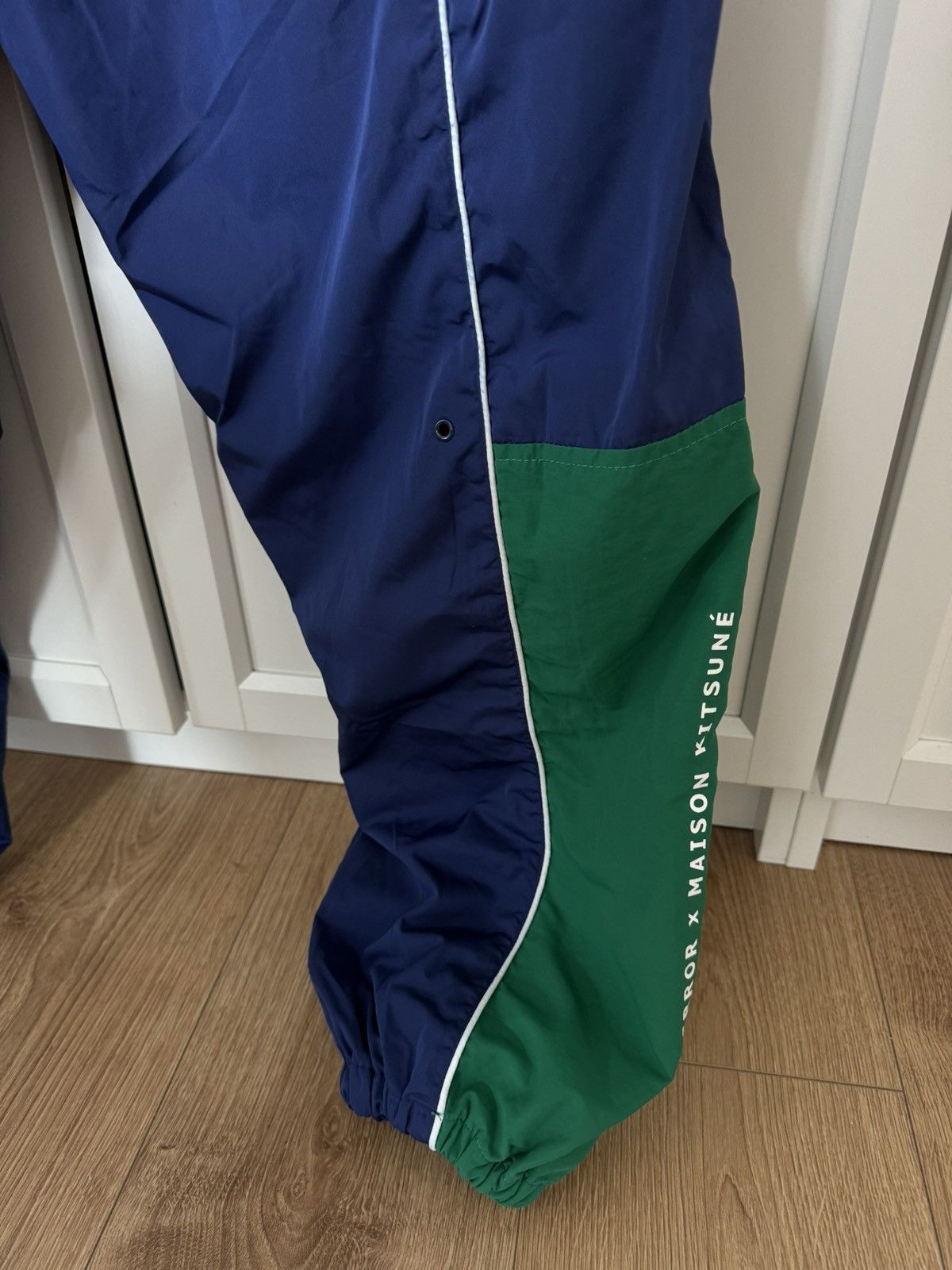 Ader Error × Maison Kitsune Ader Error x Maison Kitsune Line Track Pants sweatpants Size US 34 / EU 50 - 5 Thumbnail