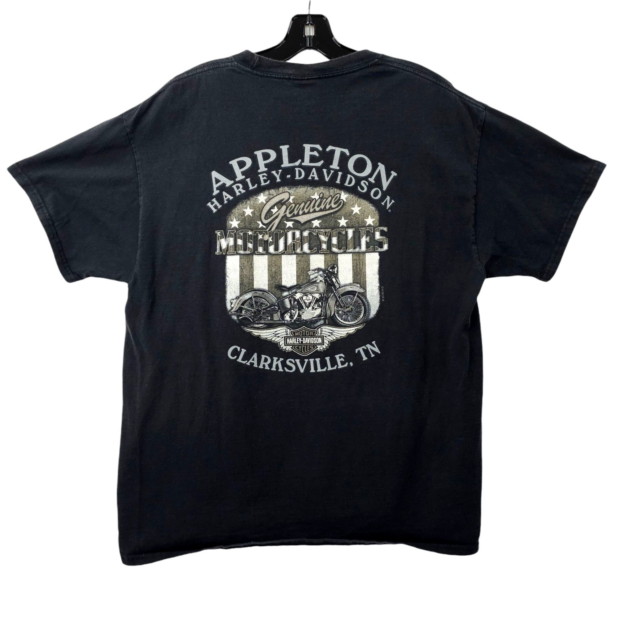 Harley Davidson Harley Davidson T Shirt L Double Sided Get Lost On The Road Size US L / EU 52-54 / 3 - 2 Thumbnail
